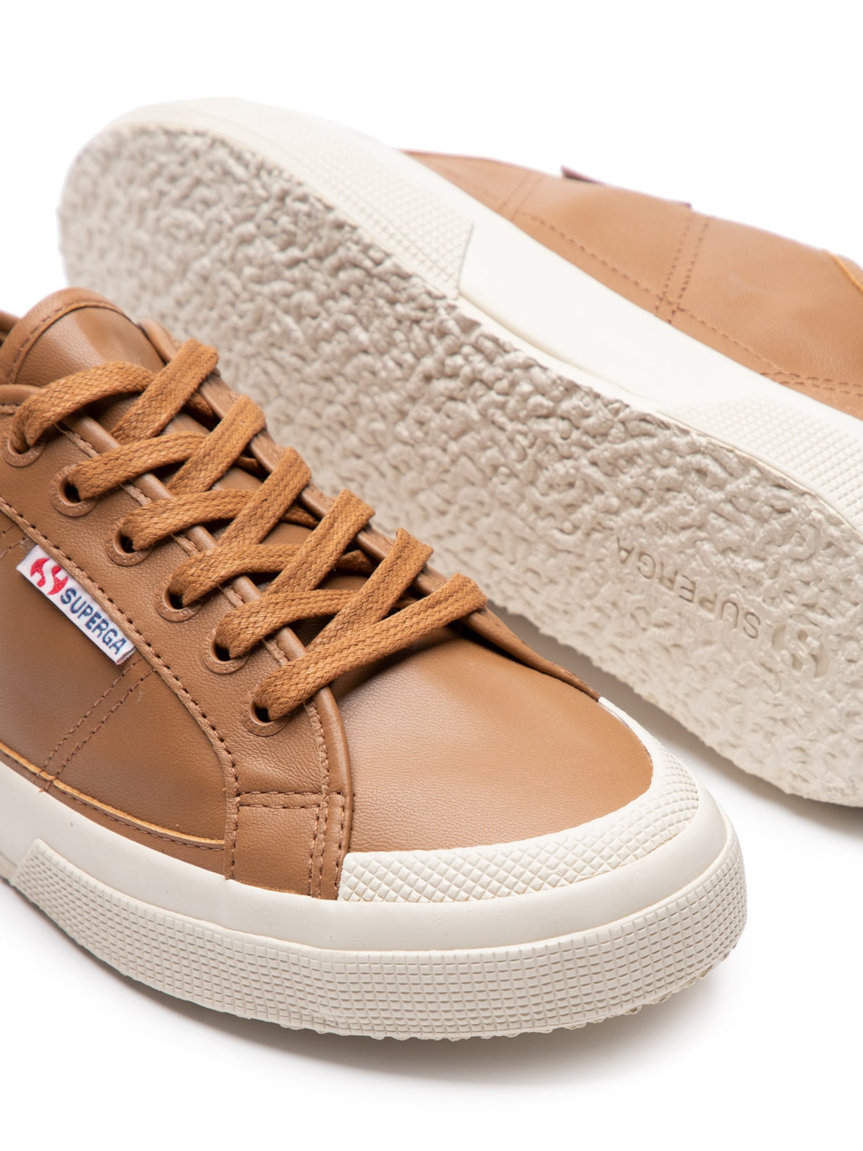 Tênis Feminino 2750 New Premium Leather Marrom Superga