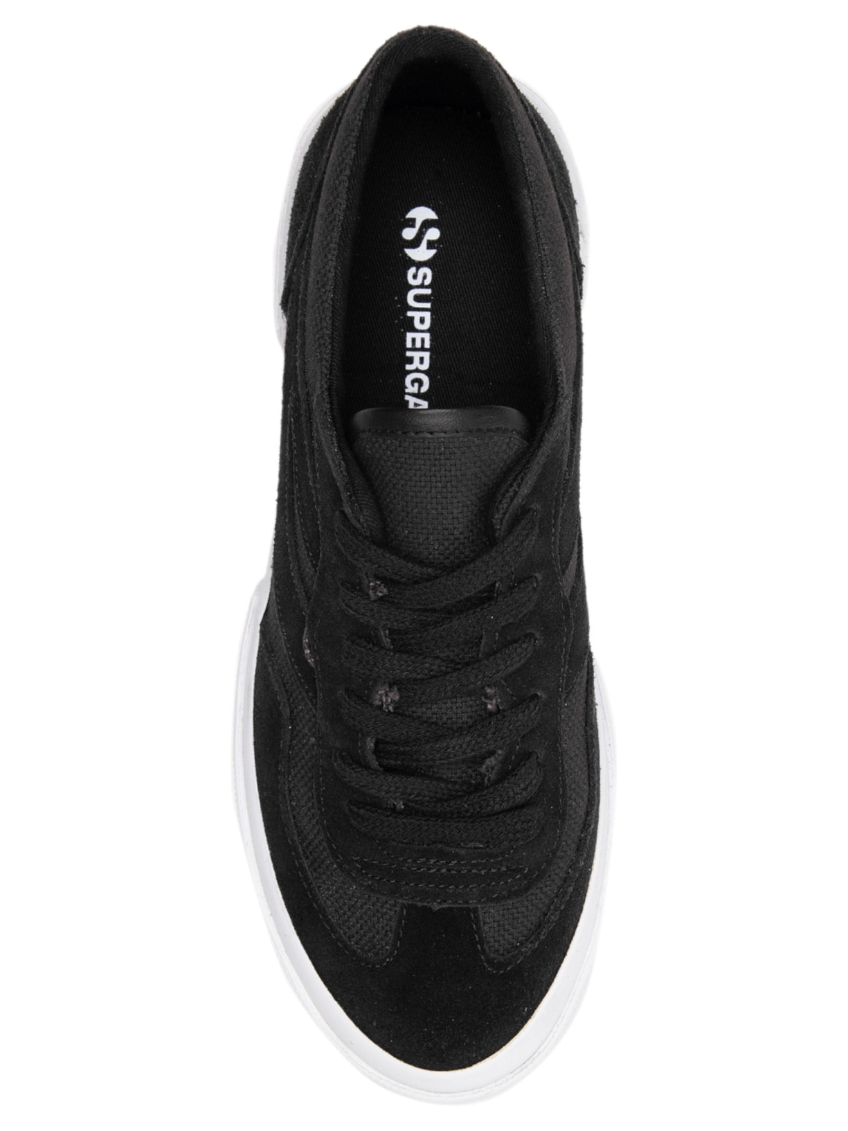 Tênis Feminino 2750 Revolley Suede Canvas Preto Superga