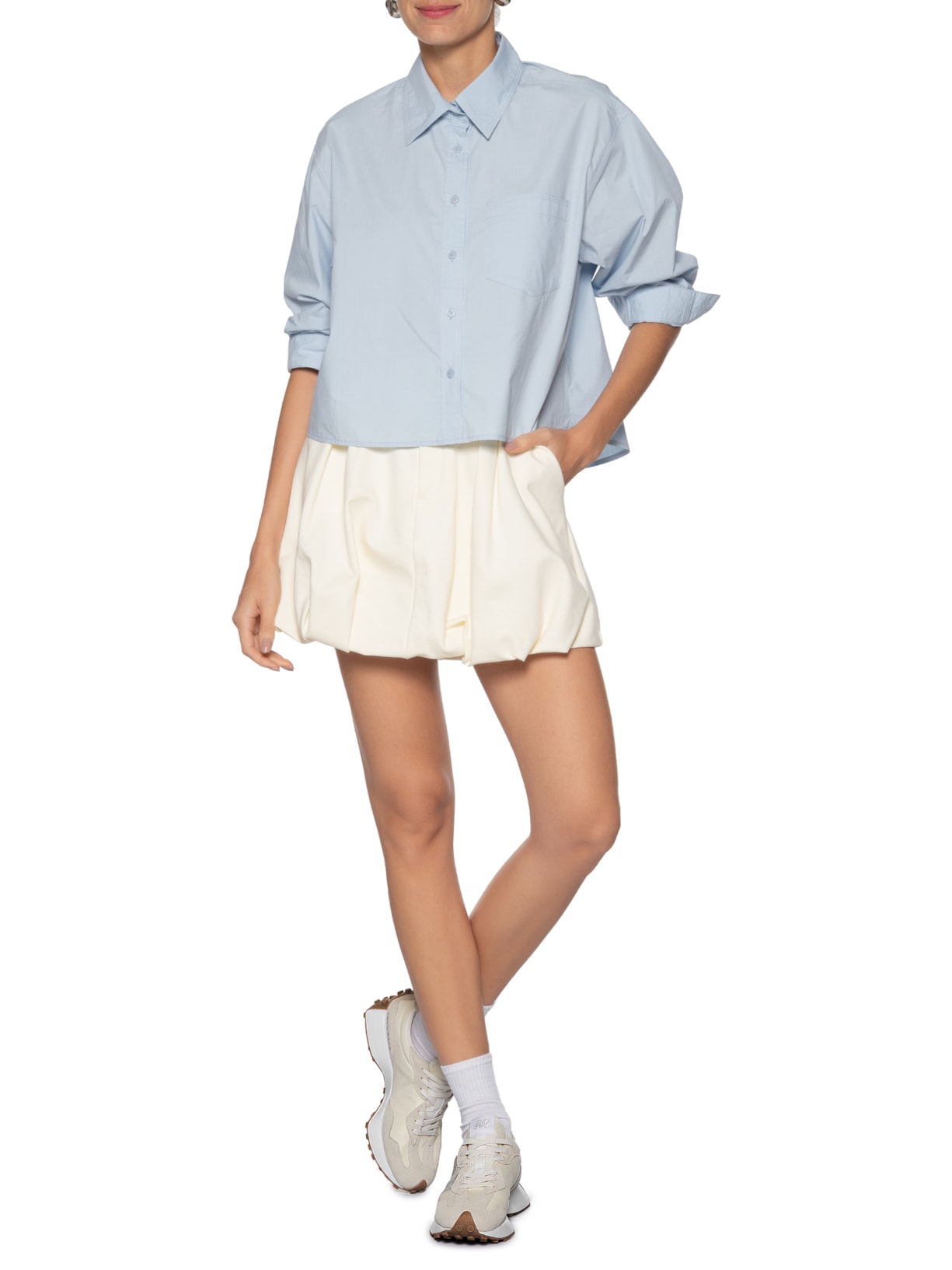 Tênis Feminino 327V1 Cinza New Balance