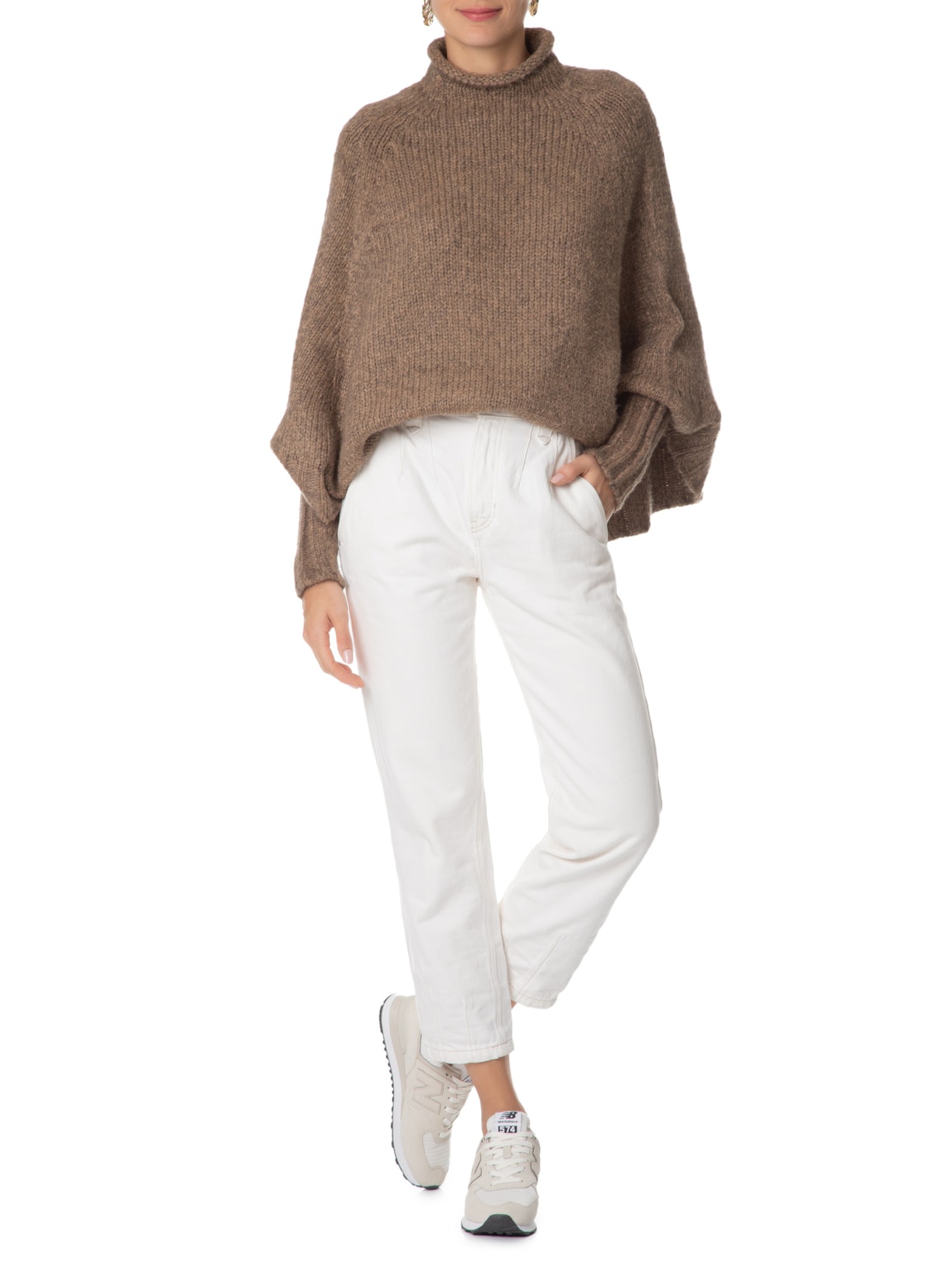 Tênis Feminino 574 V2 Bege New Balance