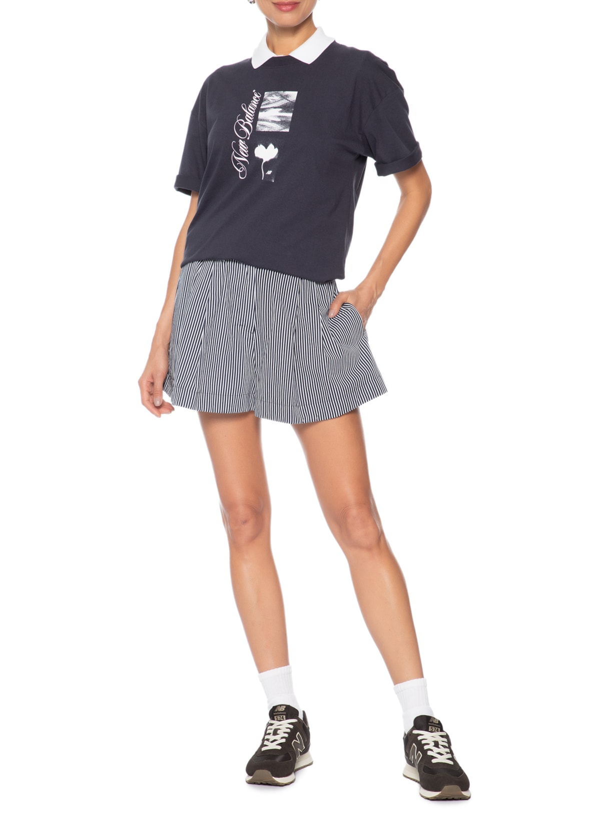 Tênis Feminino 574V2 Marrom New Balance
