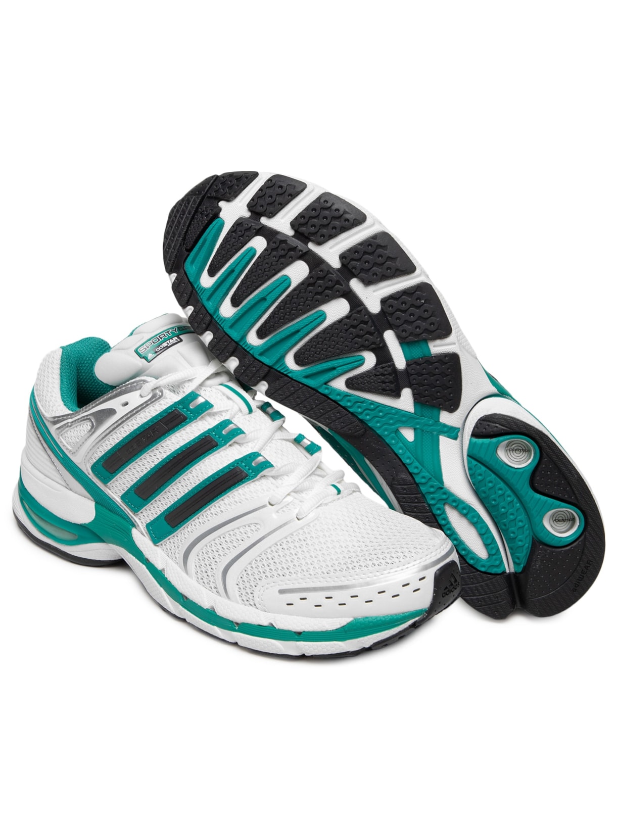 Tênis Feminino Adistar Control 5 S&R Branco Sporty & Rich X Adidas