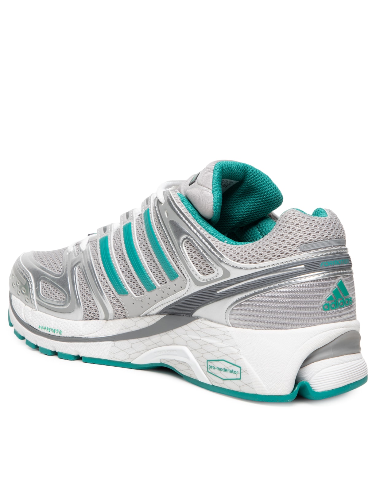 Tênis Feminino Adistar Control 5 S&R Prateado Sporty & Rich X Adidas