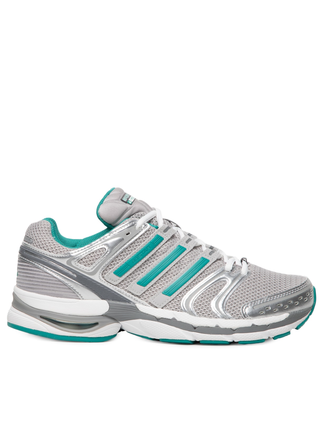 Tênis Feminino Adistar Control 5 S&R Prateado Sporty & Rich X Adidas
