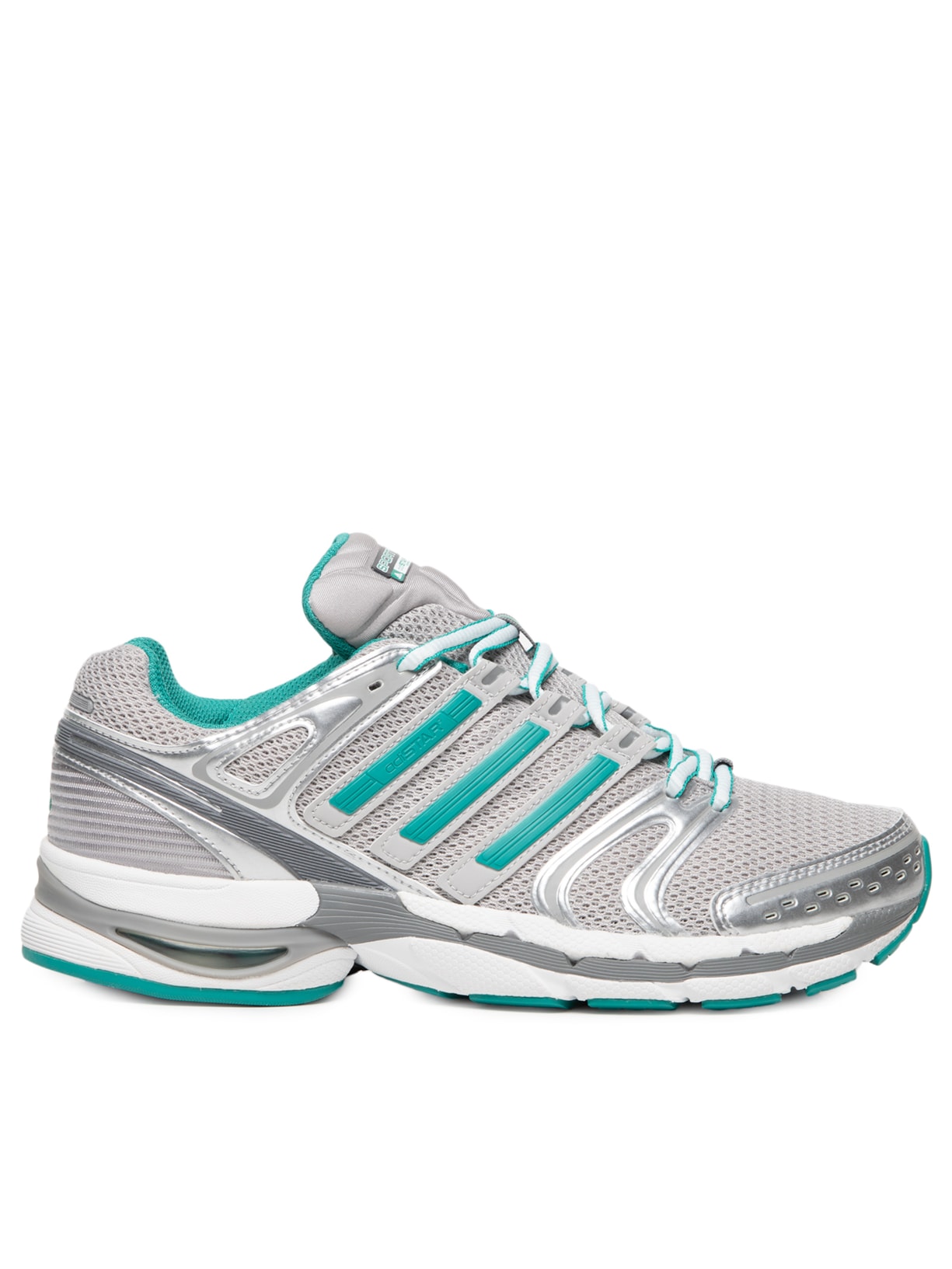 Tênis Feminino Adistar Control 5 S&R Prateado Sporty & Rich X Adidas