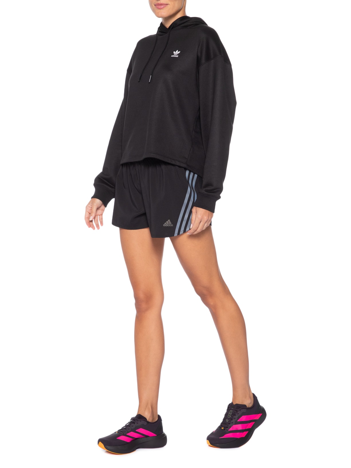 Tênis Feminino Adizero Evo SL Preto Adidas Originals
