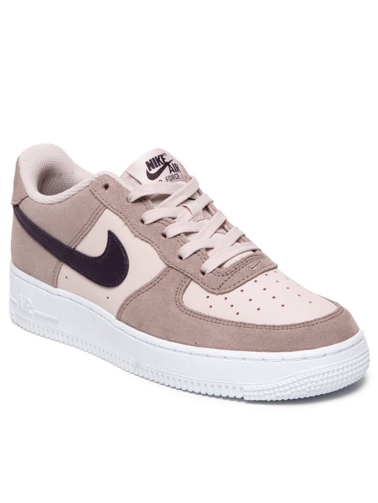 Tênis Feminino Air Force 1 Essential + Big Kids' Marrom Nike