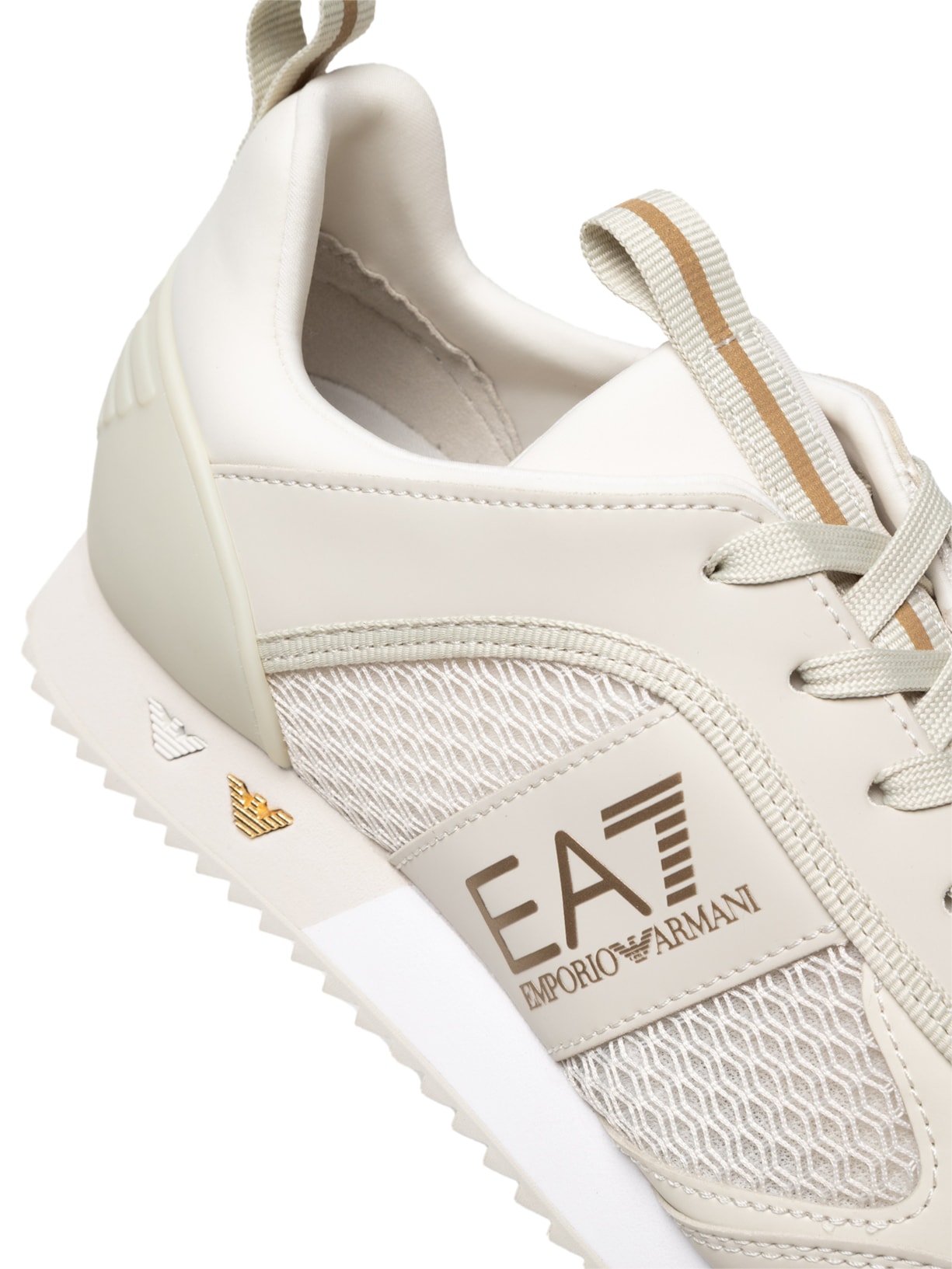 EA7 Emporio Armani Tênis Feminino Bege