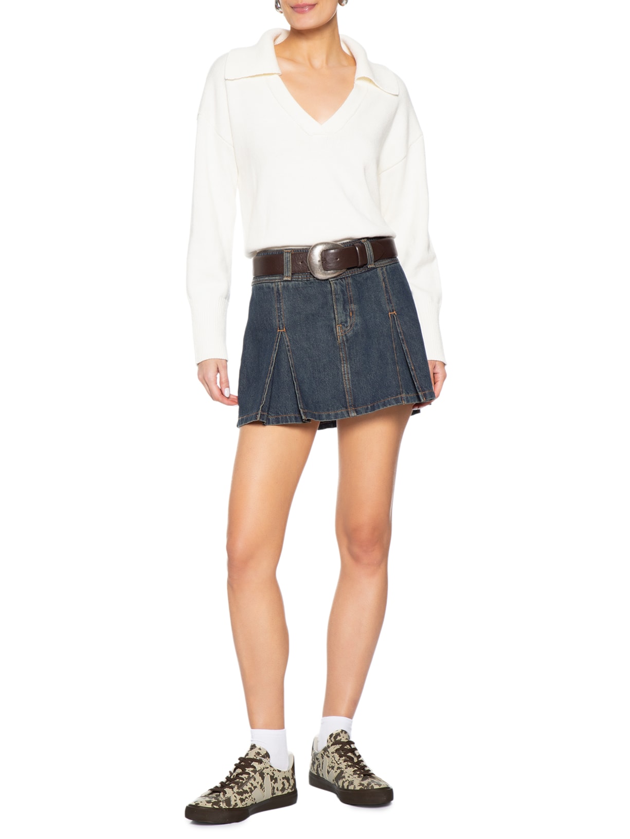 Tênis Feminino Campo Animal Print Veja