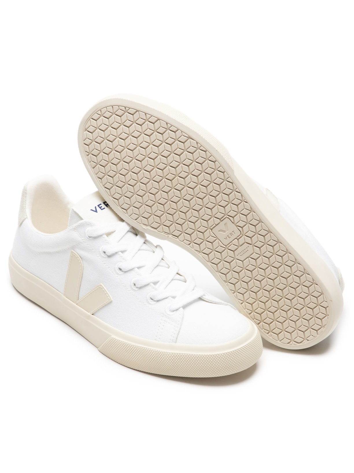 Tênis Feminino Campo Ca Bege Vert Shoes