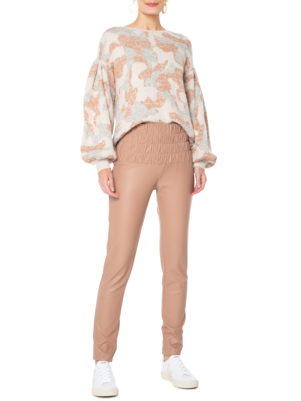 Tênis Feminino Campo Ca Bege Vert Shoes