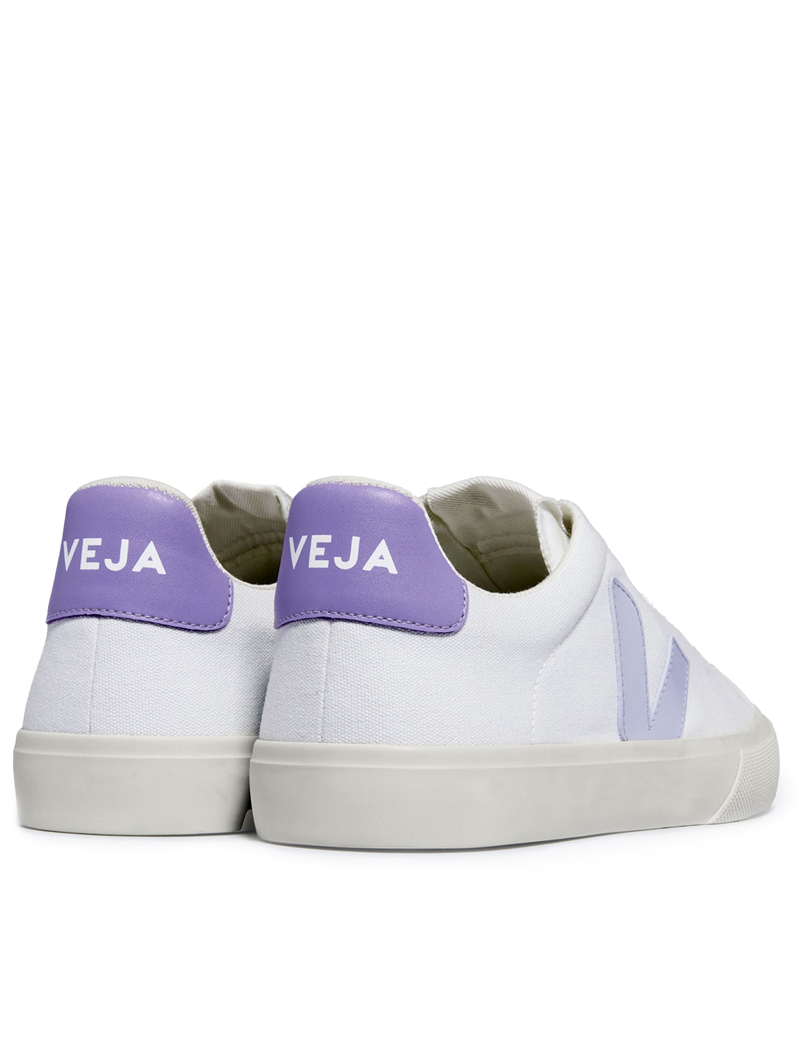 Veja - Tênis Feminino Campo Canvas White Swan Lavande - Roxo