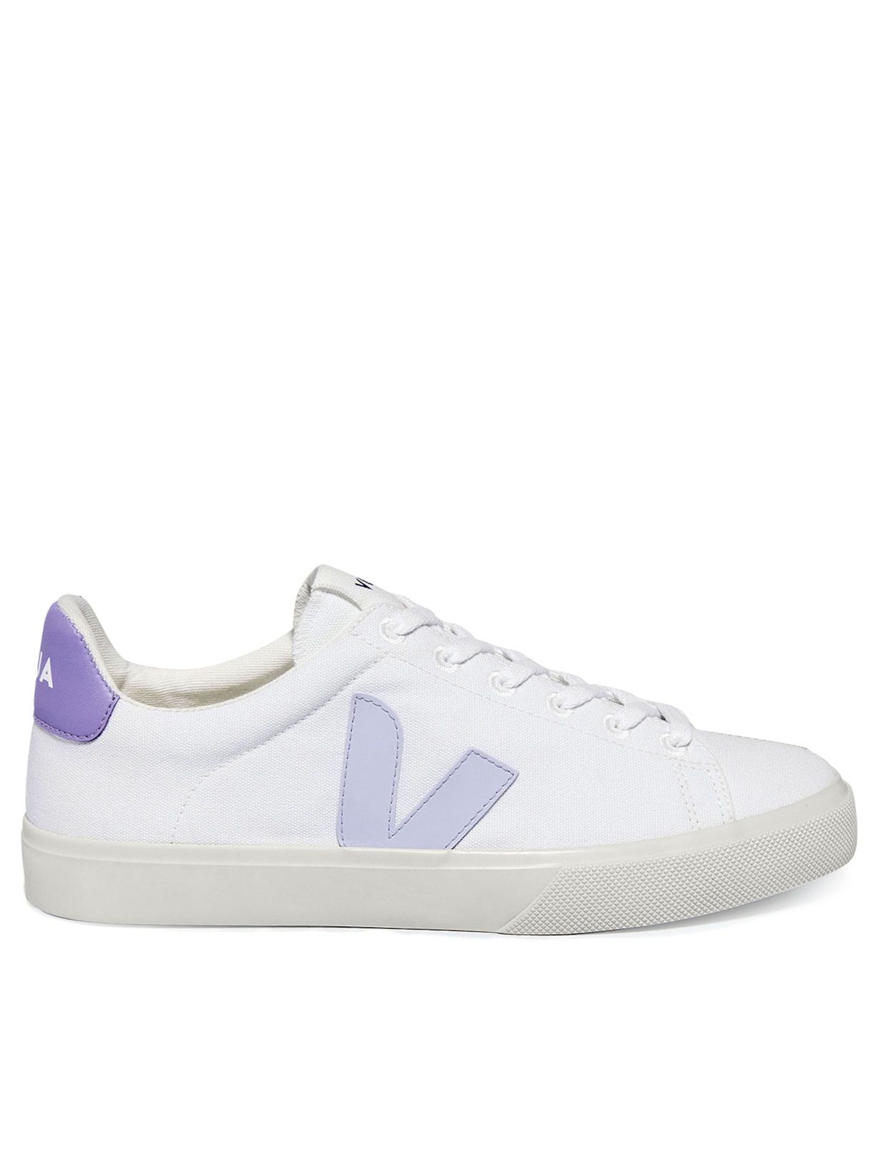 Tênis Feminino Campo Canvas White Swan Lavande - Roxo