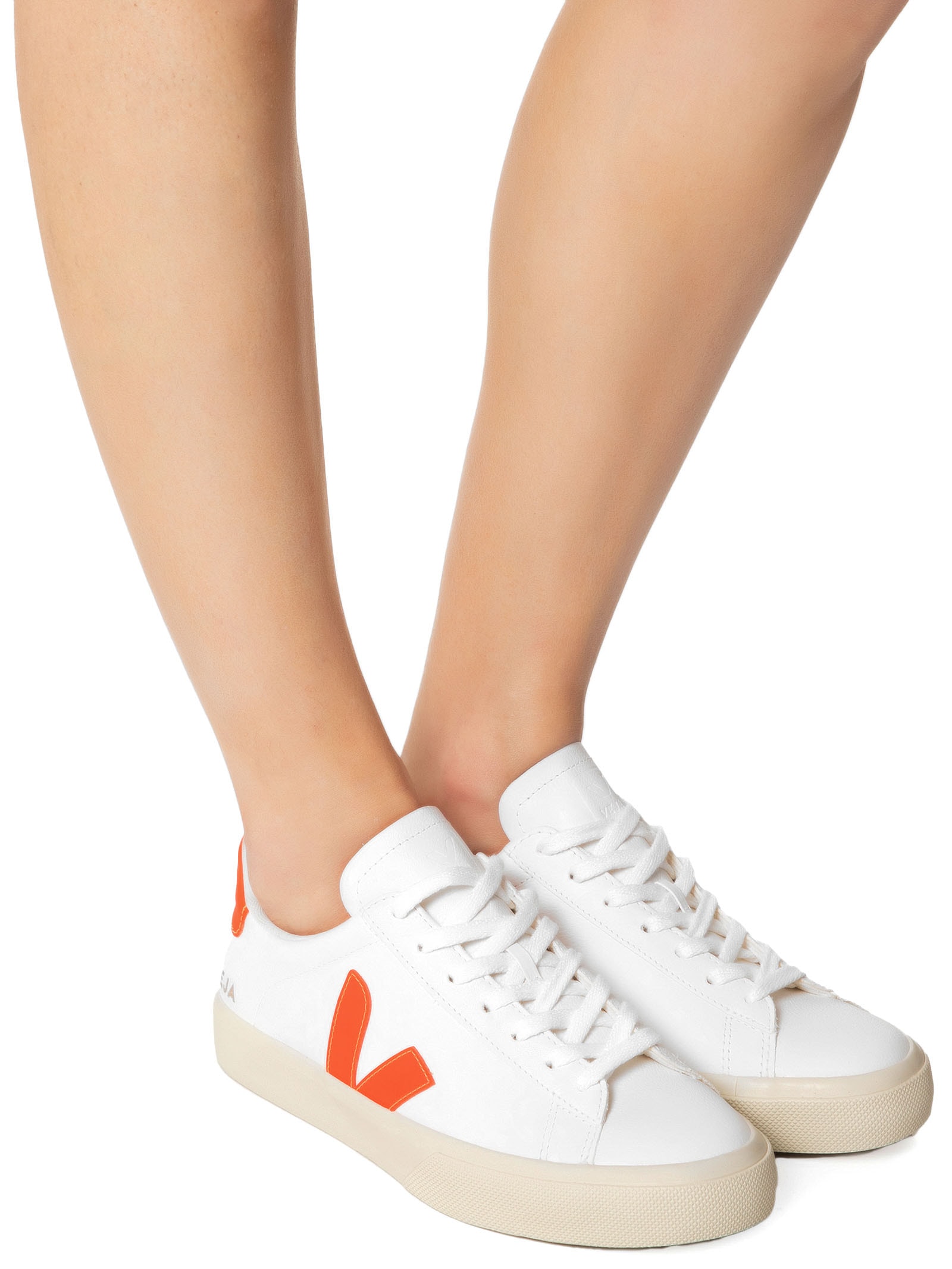 Veja - Tênis Feminino Campo ChromeFree Leather - Branco