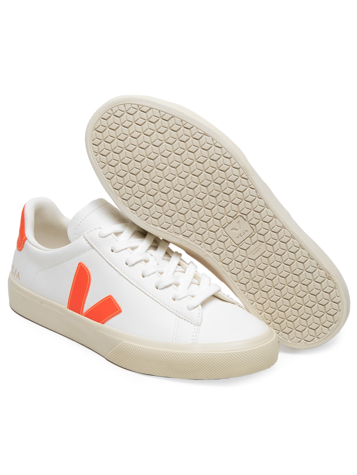 Tênis Feminino Campo ChromeFree Leather Branco Veja