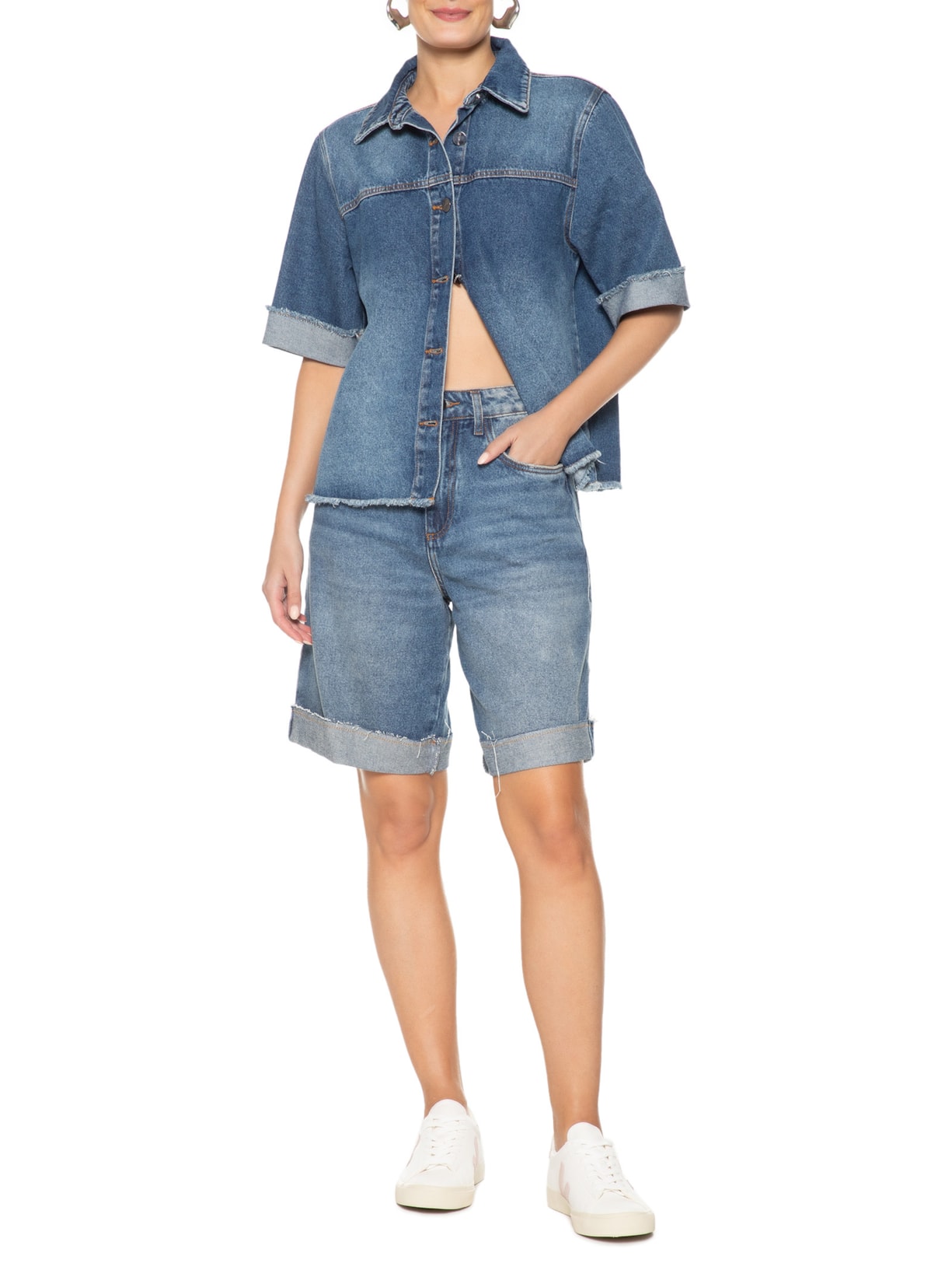 Tênis Feminino Campo Chromefree Leather Branco Veja