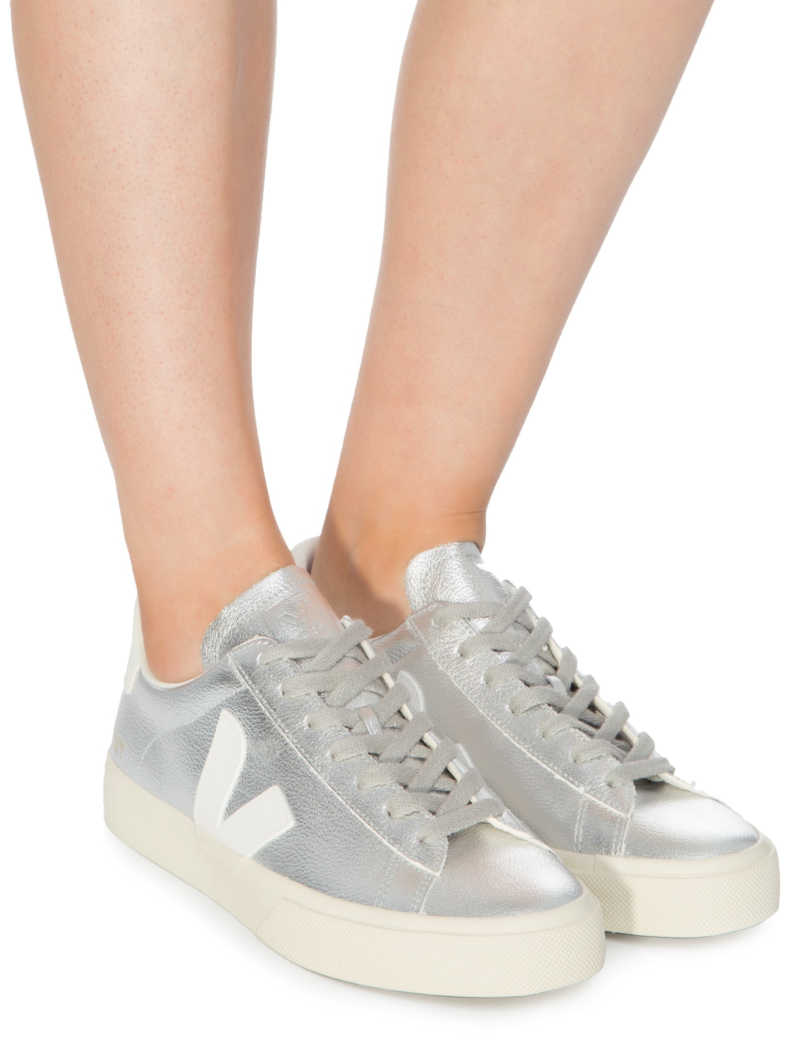 Tênis Feminino Campo Chromofree - Vert Shoes - Prateado