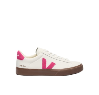 Tênis Feminino Campo Leather - Branco