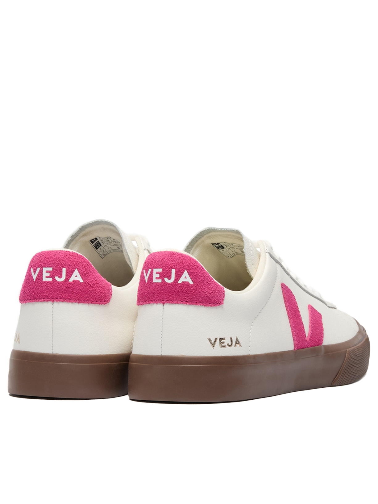 Tênis Feminino Campo Leather Branco Veja