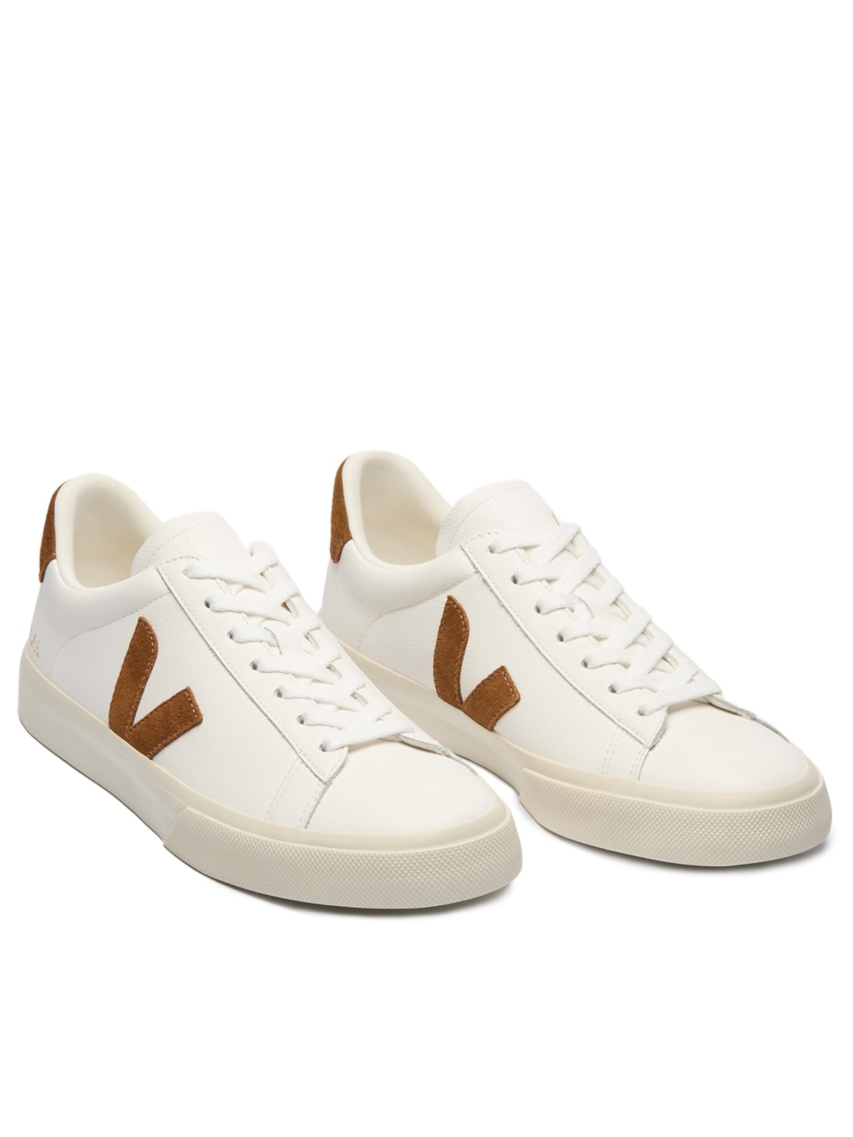 Tênis Feminino Campo Leather Branco Veja