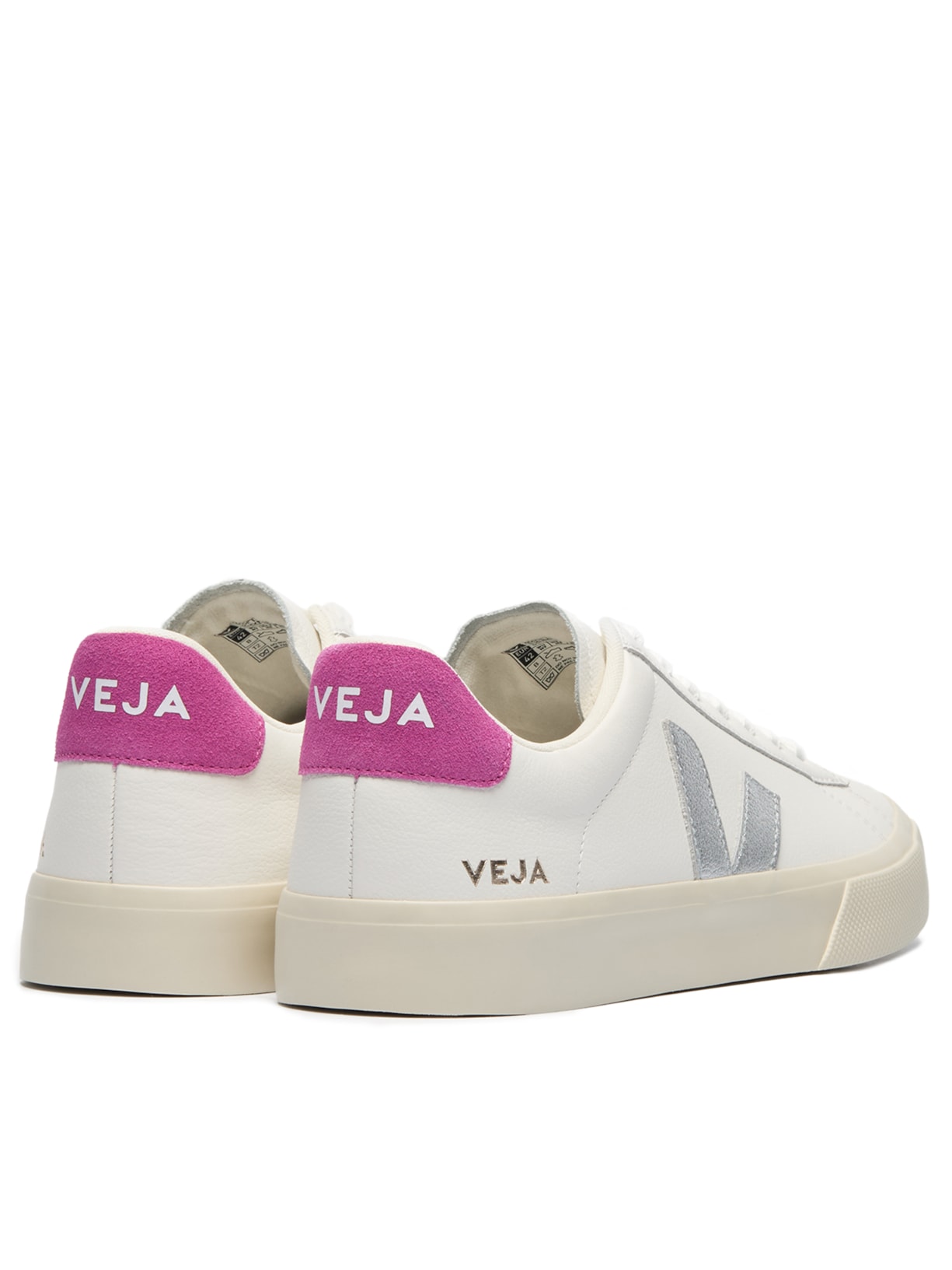 Tênis Feminino Campo Leather Branco Veja