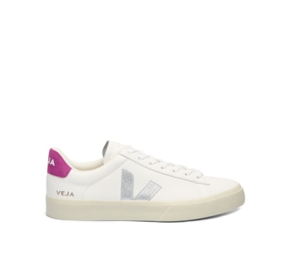 Tênis Feminino Campo Leather - Branco