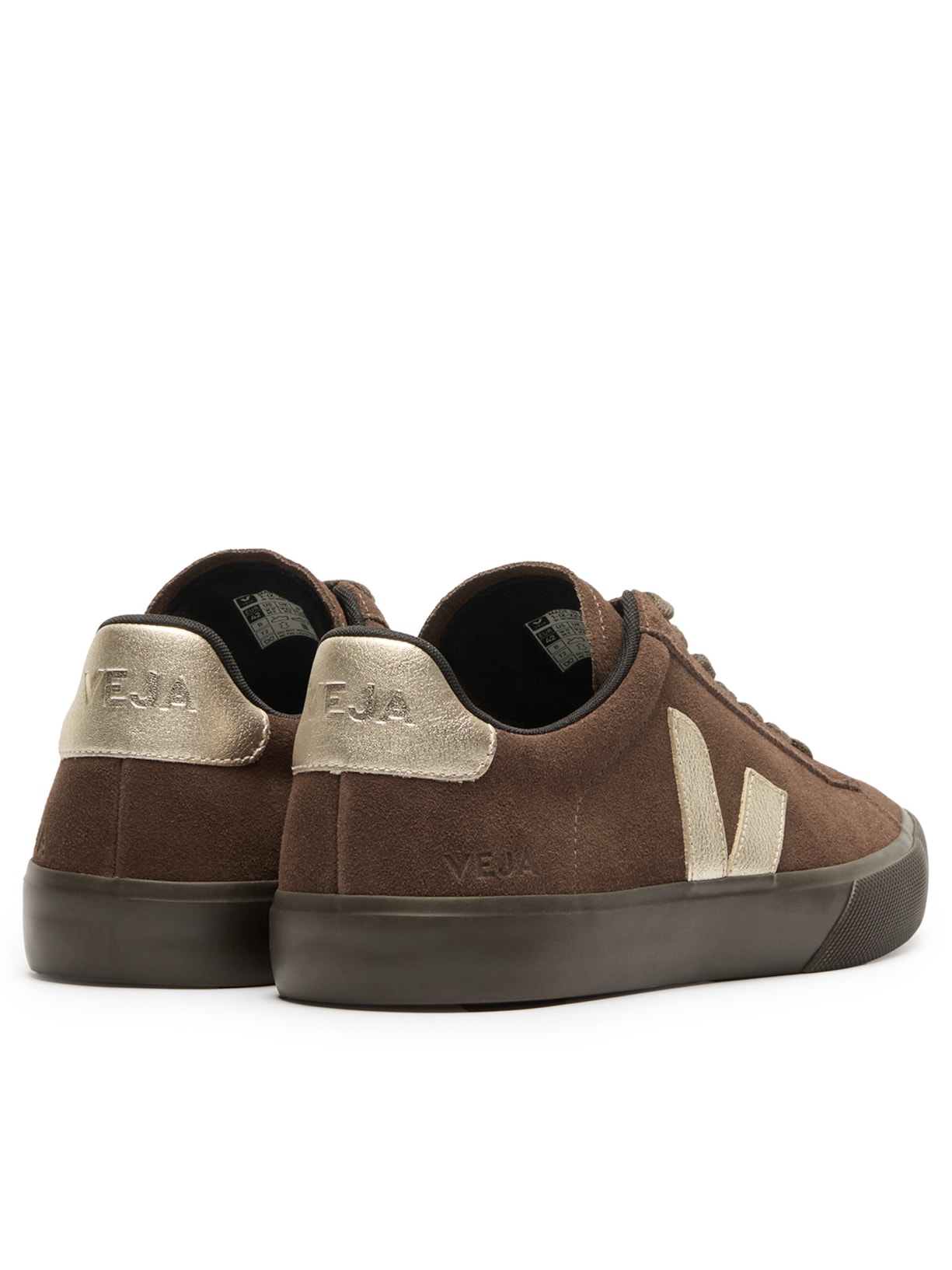 Tênis Feminino Campo Marrom Veja