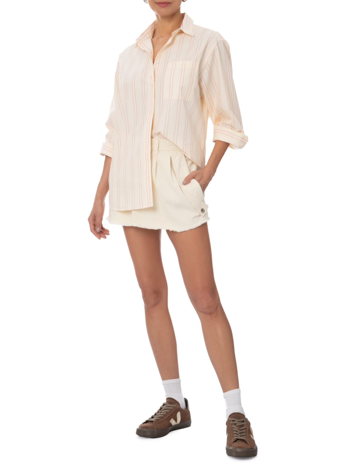 Tênis Feminino Campo Marrom Veja