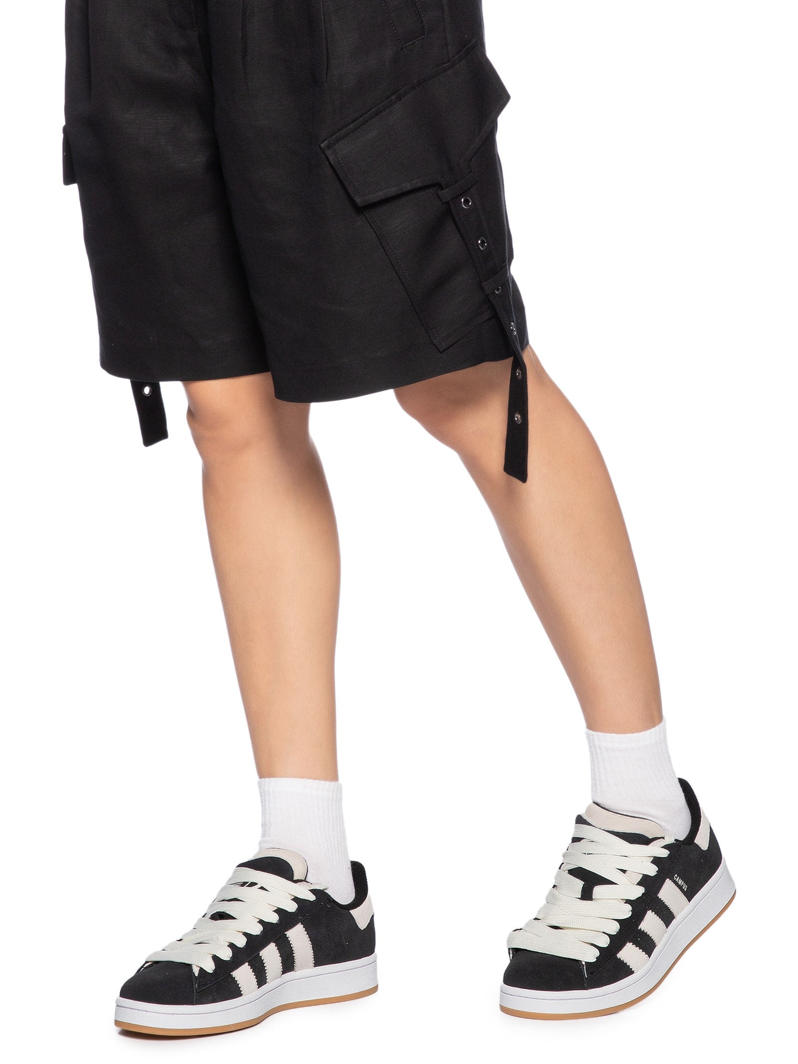 Adidas Originals - Tênis Feminino Campus 00S Double - Preto