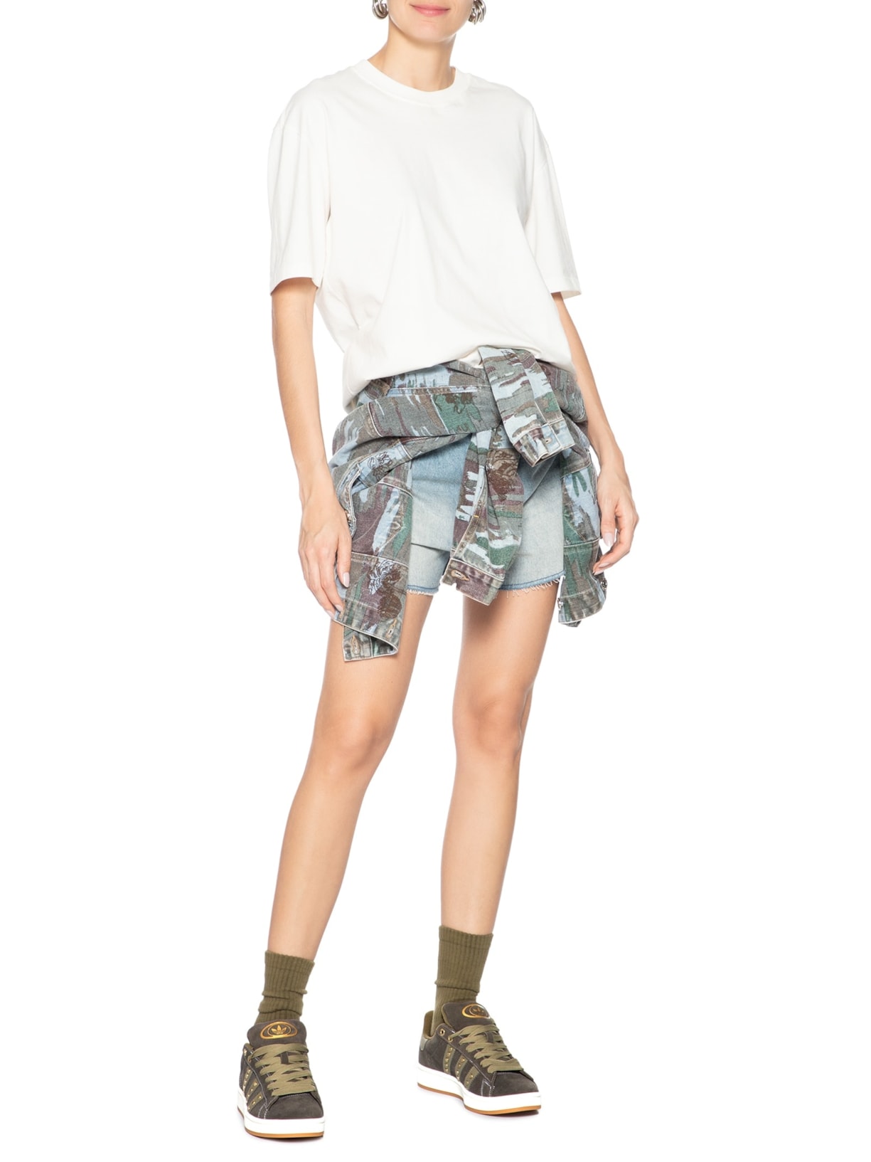 Tênis Feminino Campus 00S Verde Adidas Originals