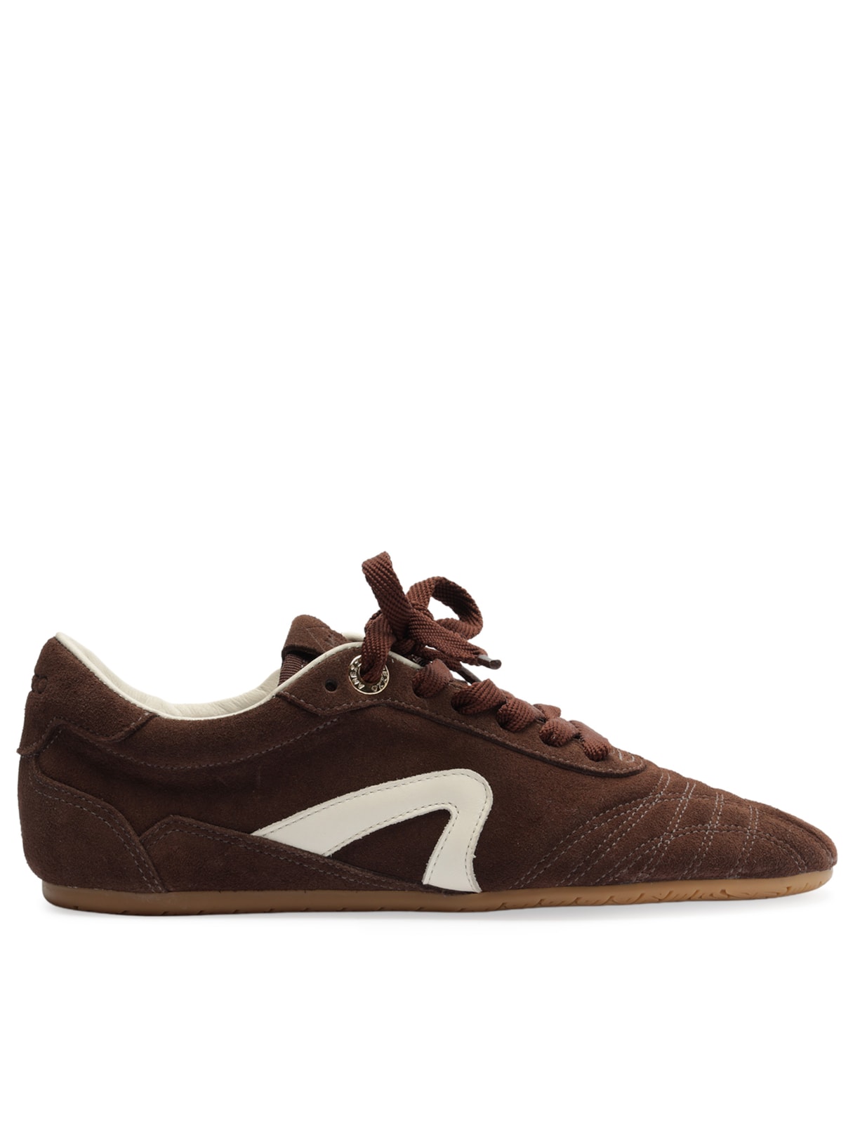 Tênis Feminino Camurça Chuteira - Marrom