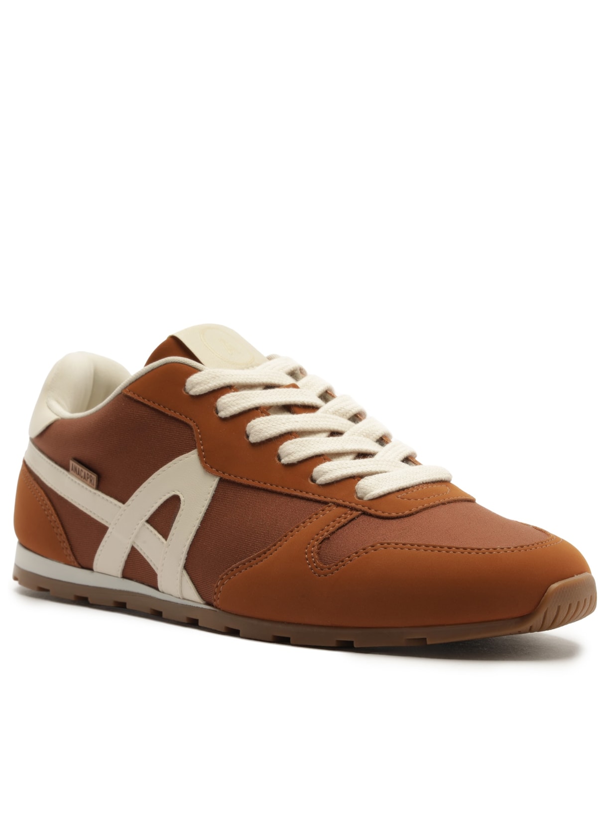 Tênis Feminino Casual Alaba Marrom Anacapri