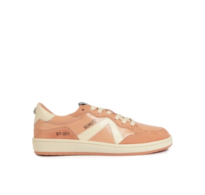 Tênis Feminino Casual Soft Calf Lisboa/ Heavy Suede - Rosa