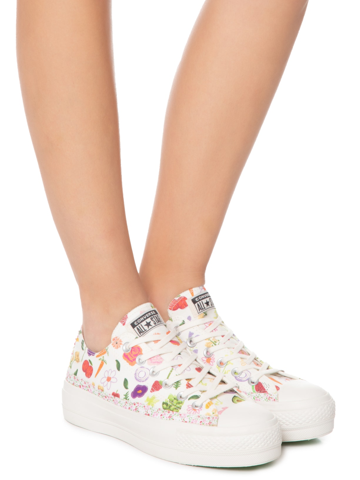 TΓͺnis Feminino Chuck Taylor All Star Lift Converse Off White
