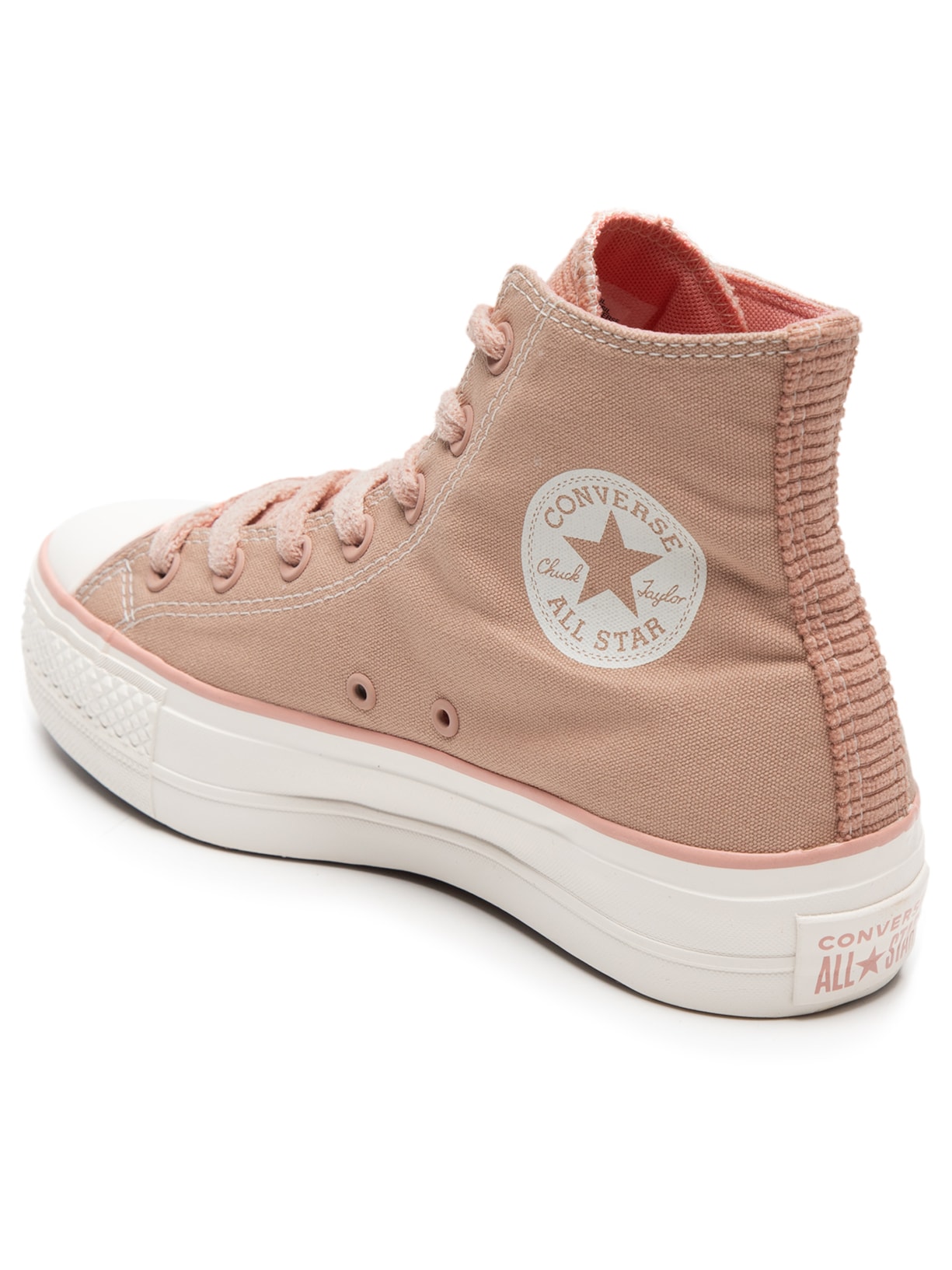 Tênis Converse Chuck 70 All Star Rosa Salto Riachuelo Tênis