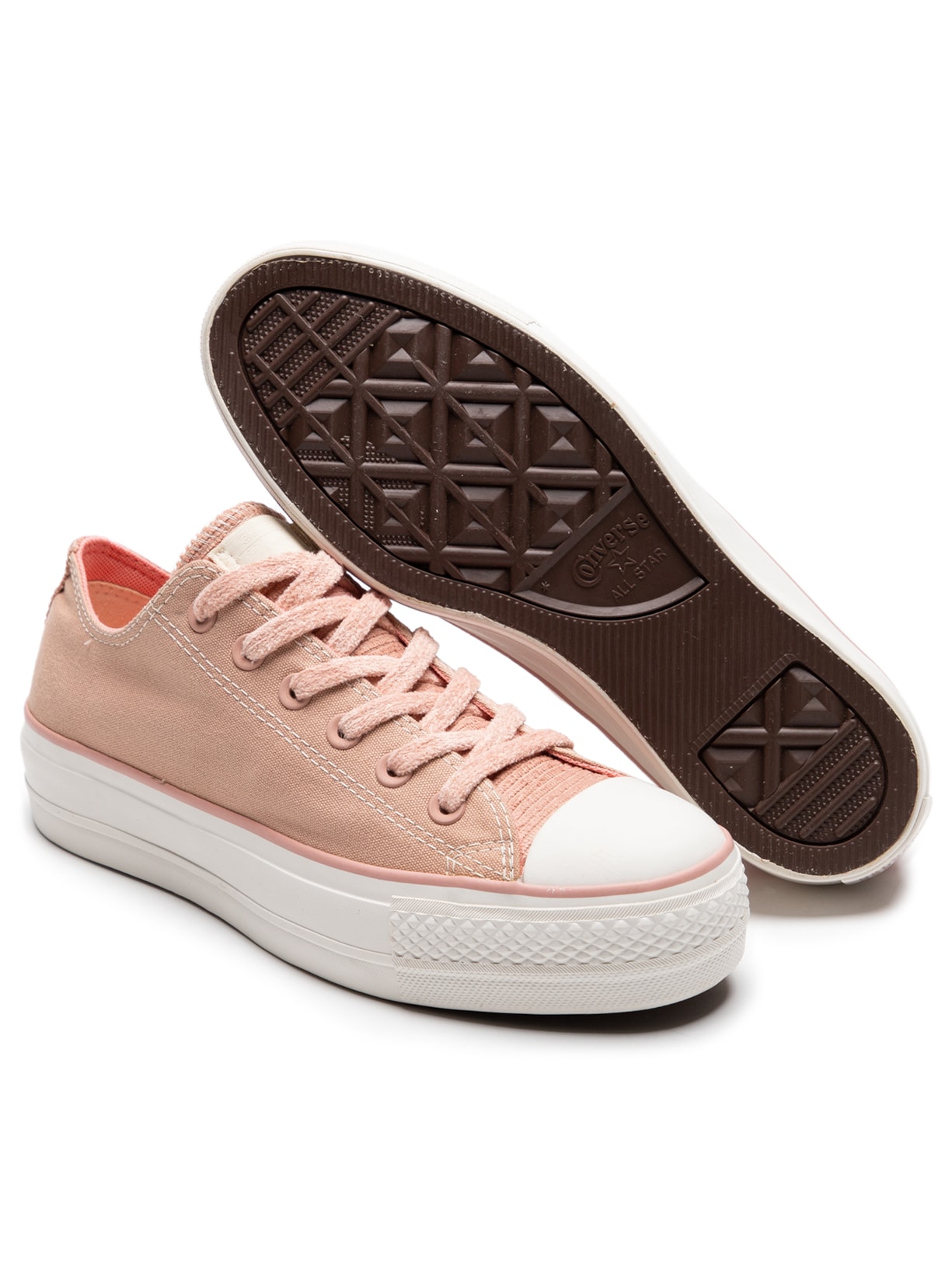 Tênis Feminino Chuck Taylor All Star Lift Rosa Converse