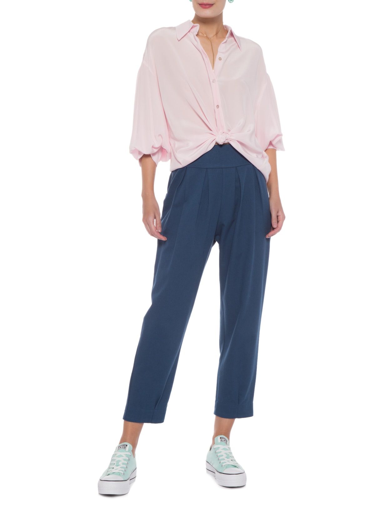 Tênis Feminino Chuck Taylor All Star Lift Seasonal Verde Converse