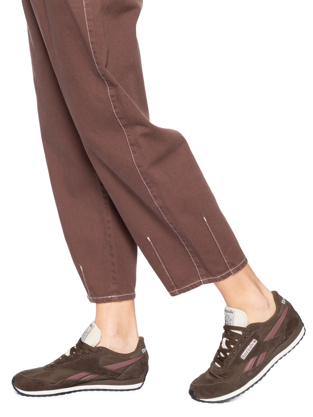 Tênis Feminino Classic Az Marrom Reebok