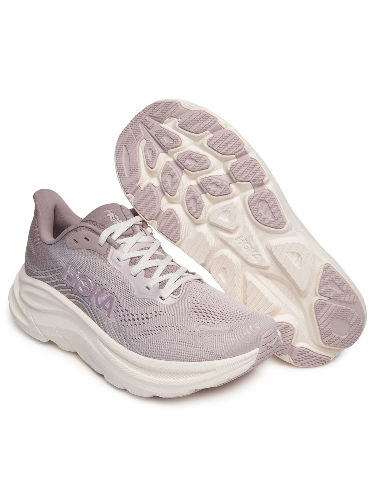 Tênis Feminino Clifton 11 GLM Rosa Hoka