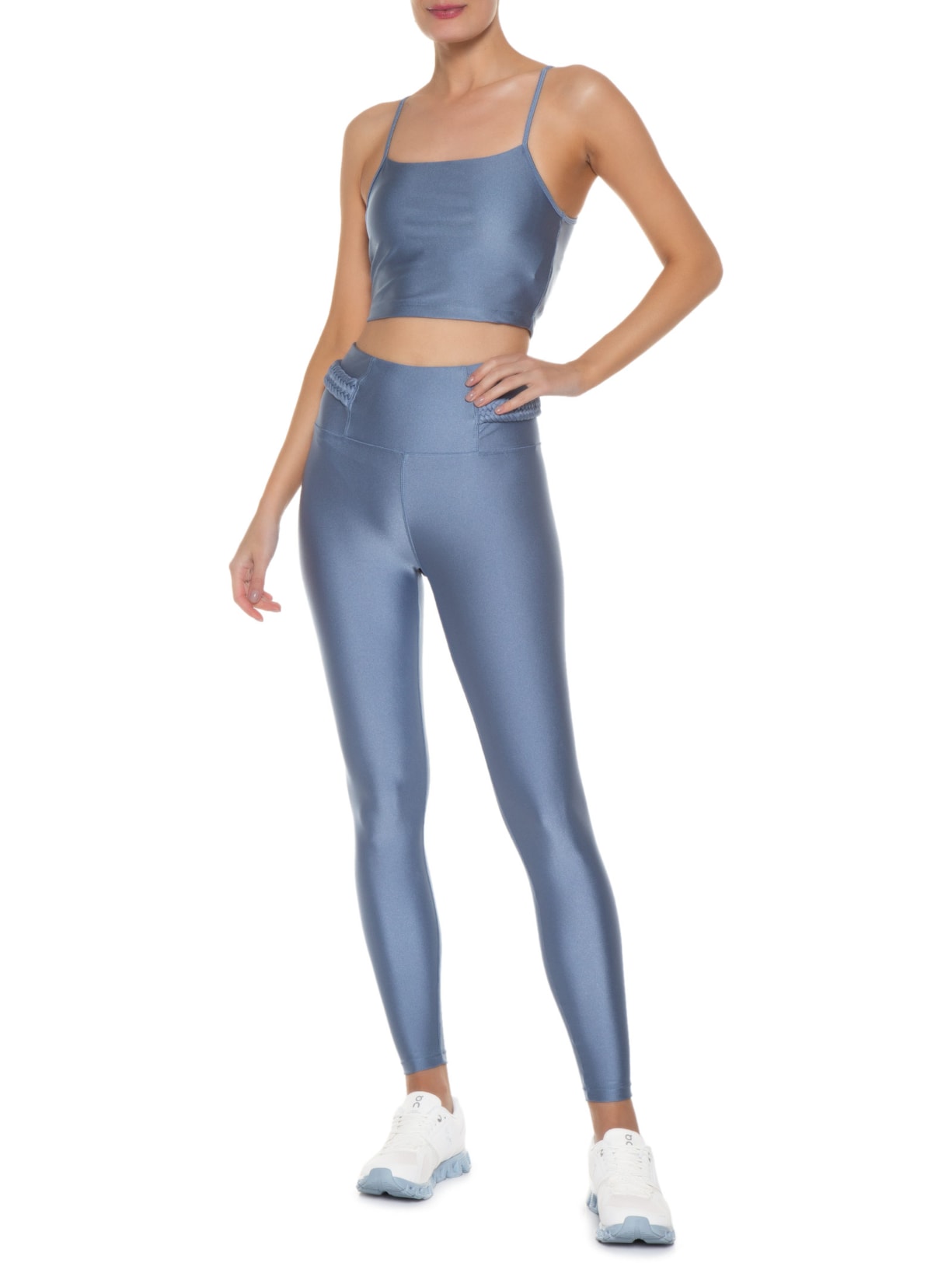 Tênis Feminino Cloud 5 Chambray Off White On Running