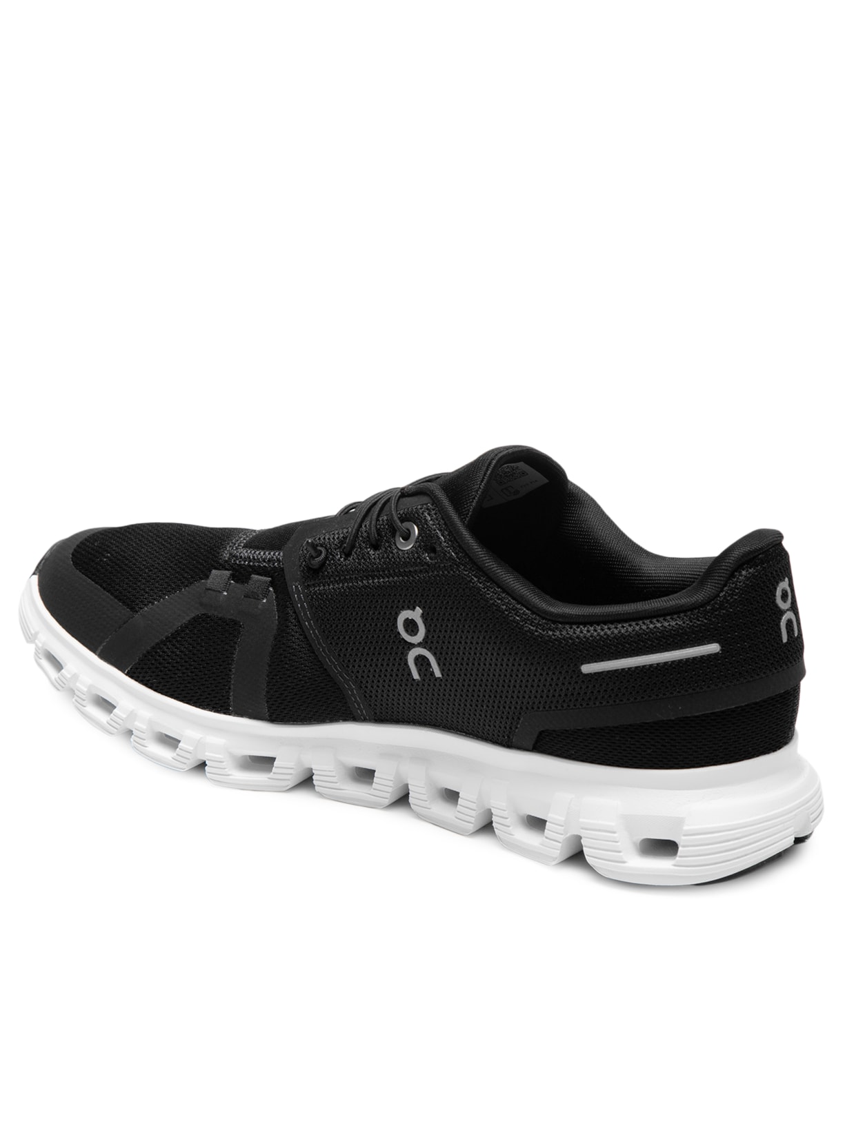 Tênis Feminino Cloud 6 Preto e Branco On Running