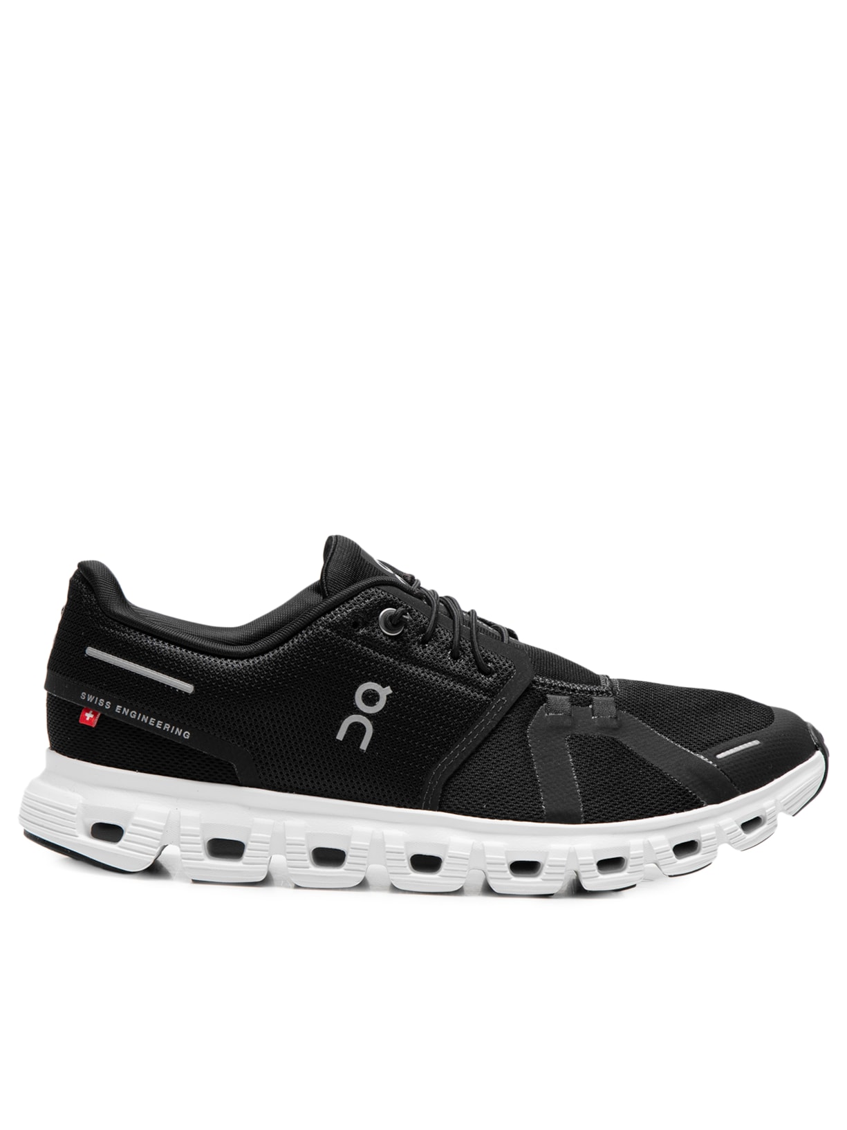 Tênis Feminino Cloud 6 Preto e Branco On Running