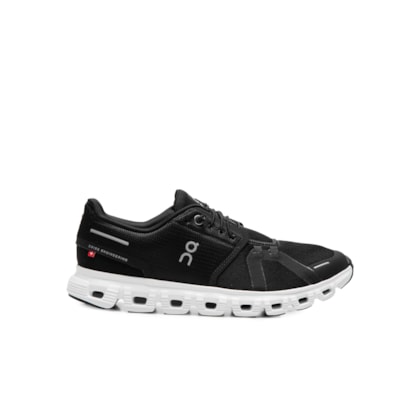 Tênis Feminino Cloud 6 - Preto e Branco