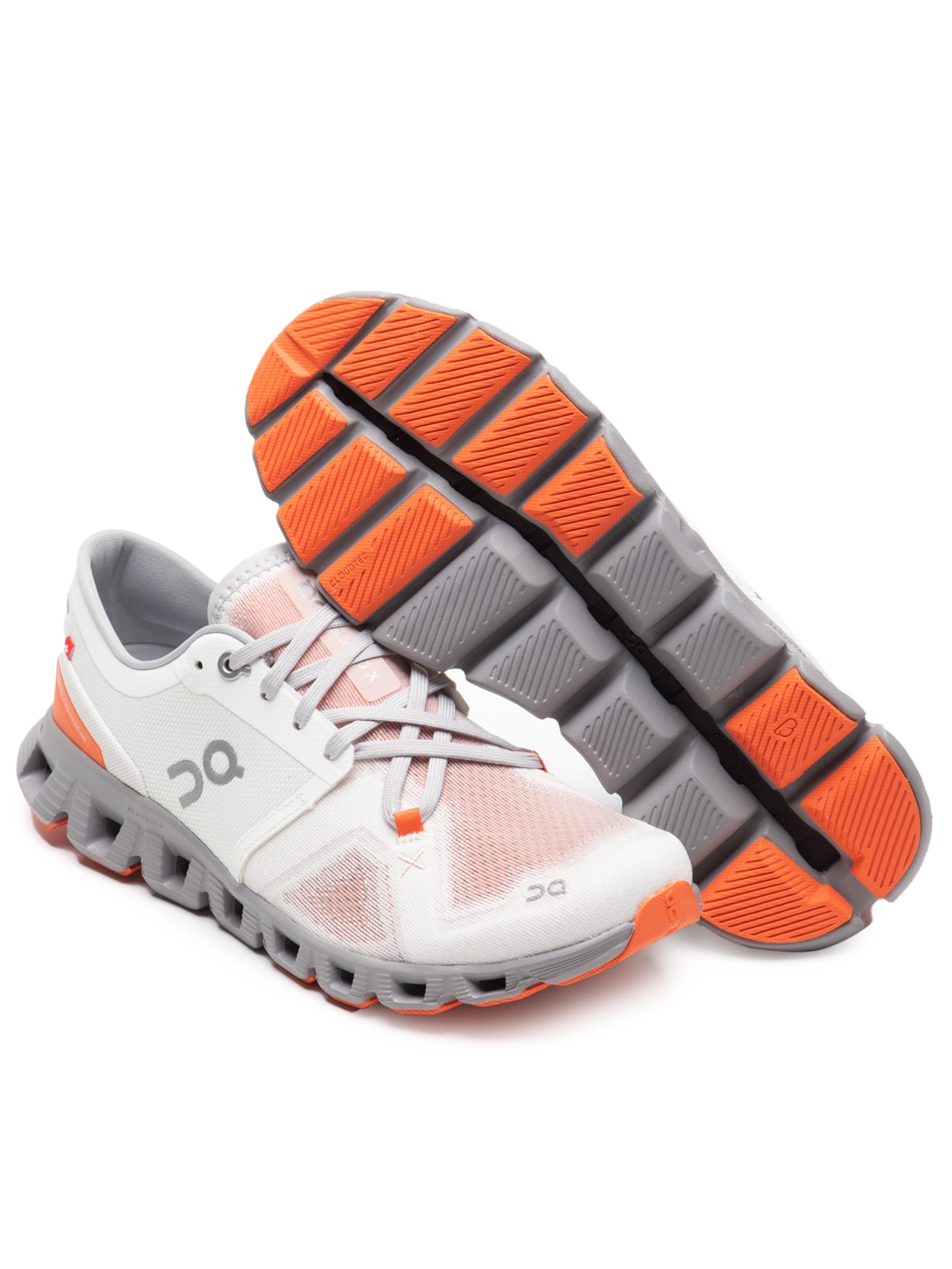 Tênis Feminino Cloud X 3 Ivory Alloy Branco On Running