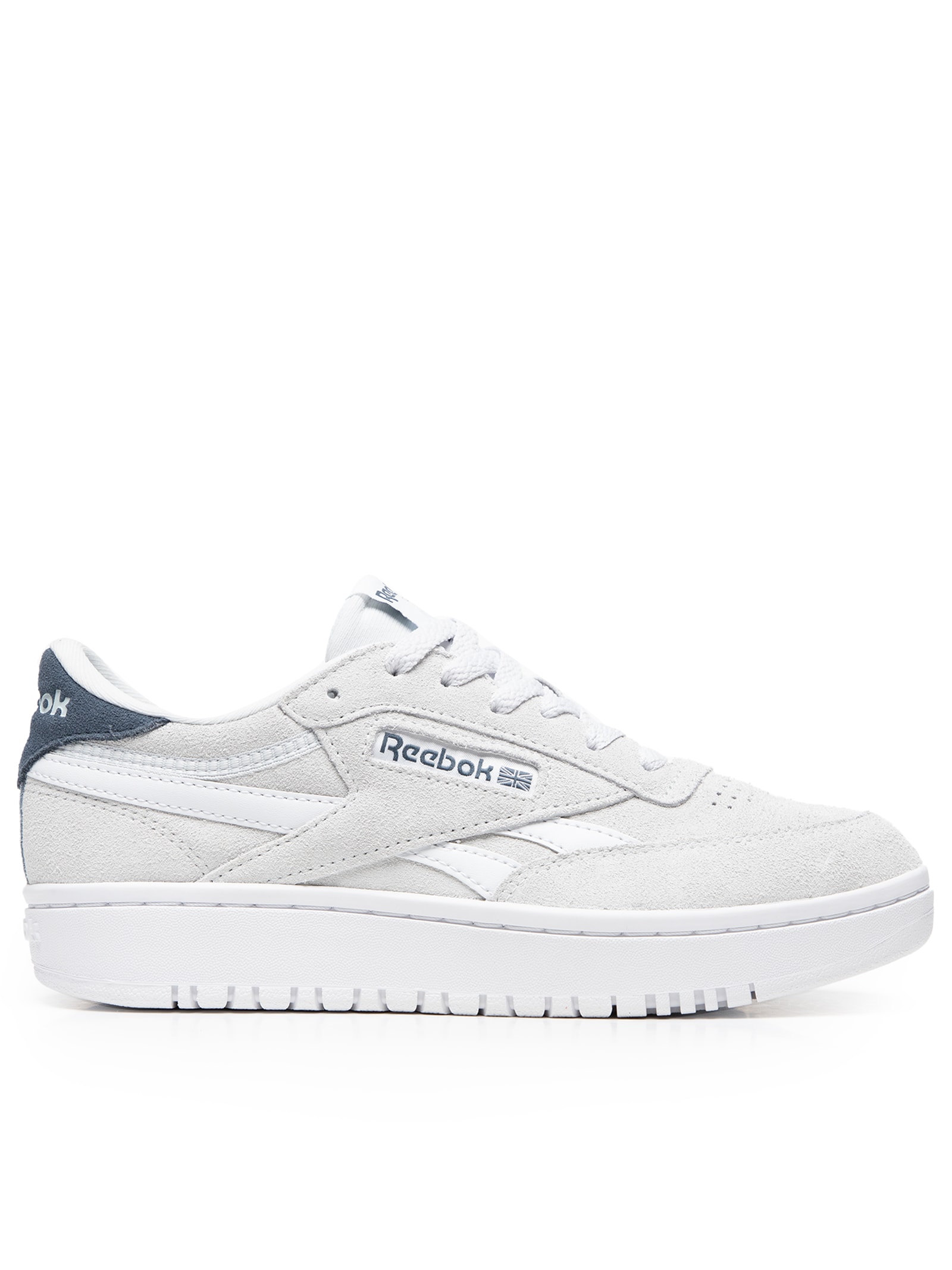 Tênis Feminino Club C Double Revenge - Reebok - Cinza