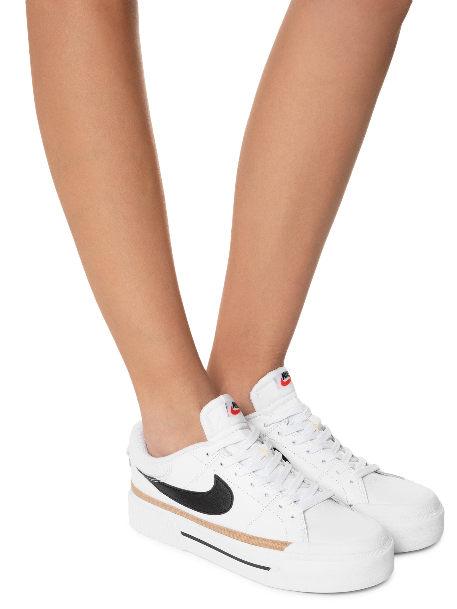 Nike - Tênis Feminino Court Legacy Lift - Branco