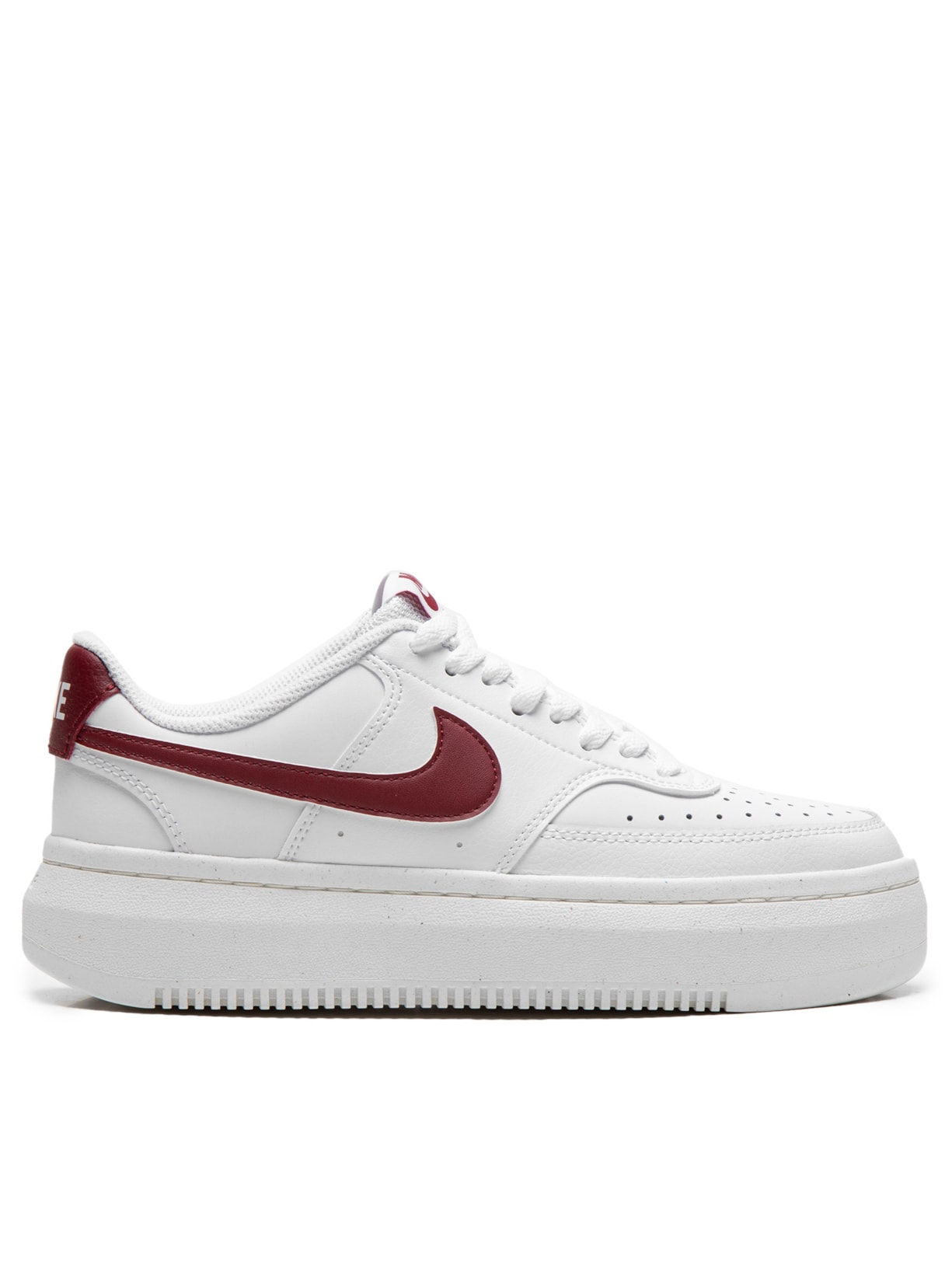 Tênis Feminino Court Vision Alta - Branco