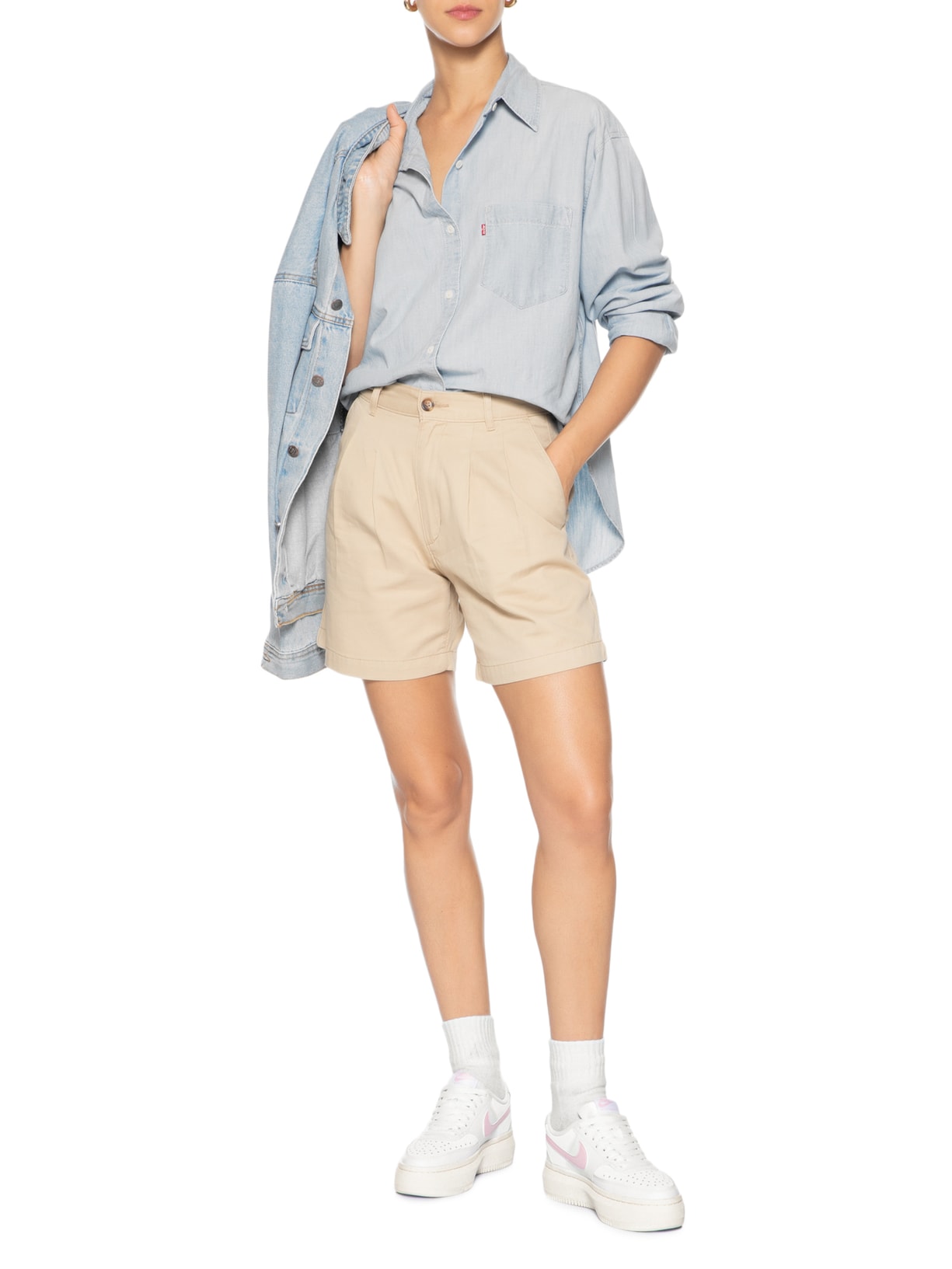 Tênis Feminino Court Vision Alta Branco Nike