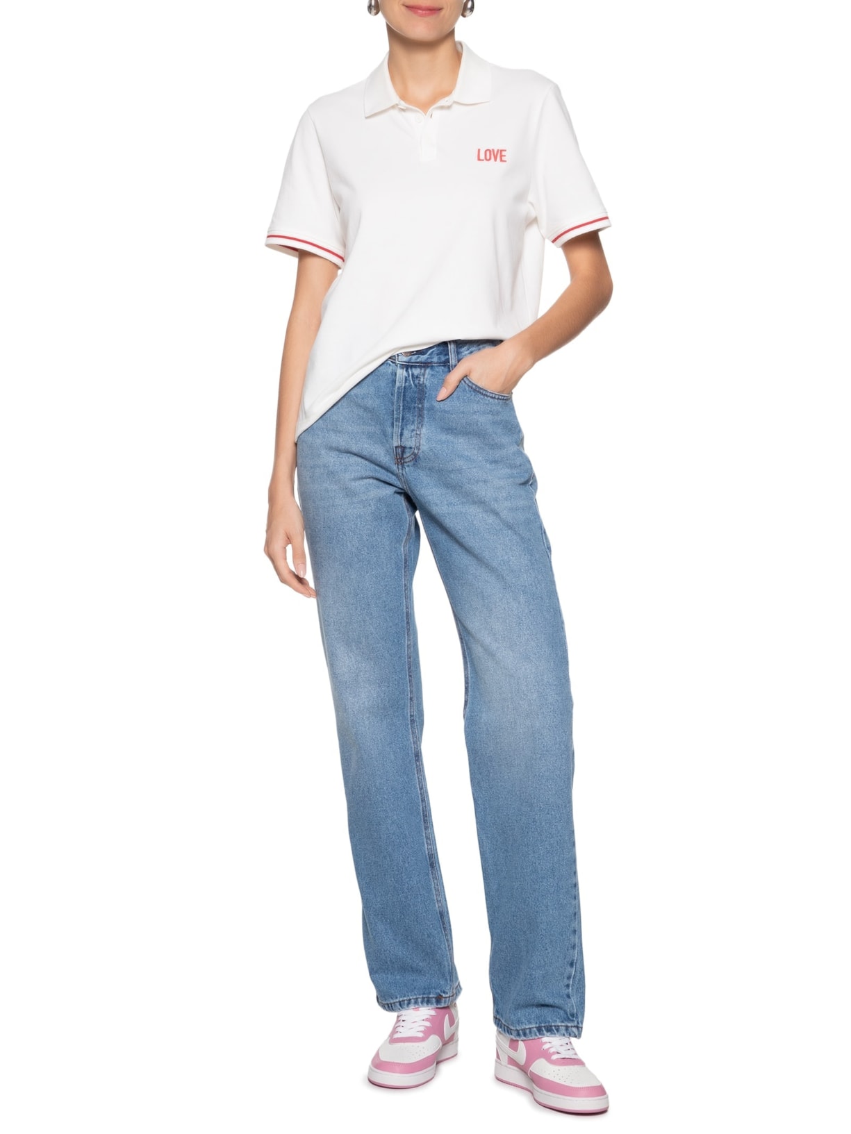 Tênis Feminino Court Vision Lo Rosa Nike