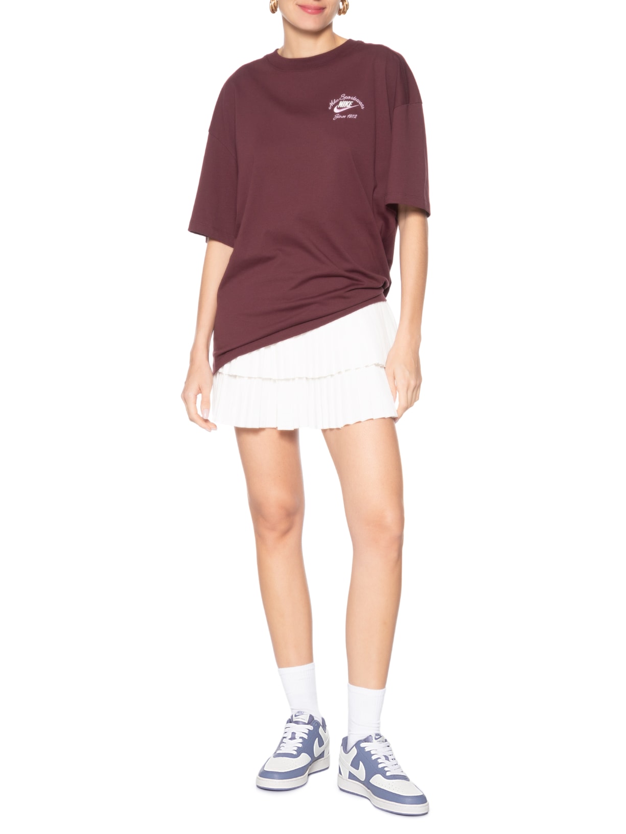 Tênis Feminino Court Vision Low Next Nature Azul Nike